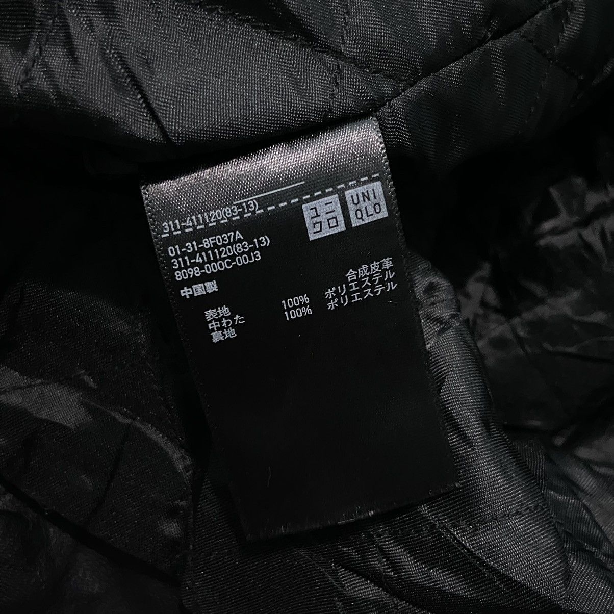 Christophe Lemaire × Japanese Brand UNIQLO Biker Leather Jacket Size US XL / EU 56 / 4 - 7 Thumbnail