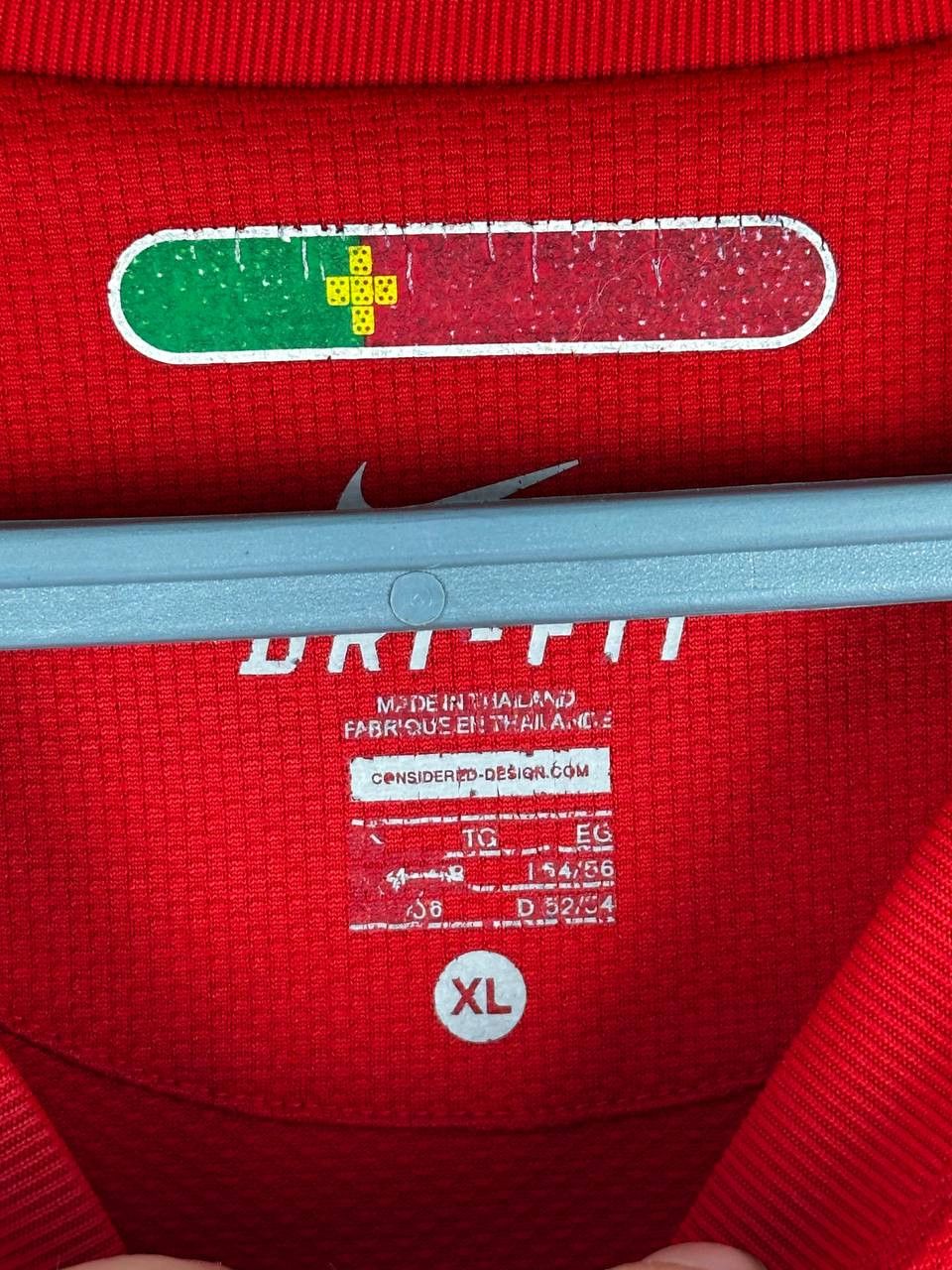 Nike × Vintage PORTUGAL 2010 2011 HOME FOOTBALL SHIRT SOCCER JERSEY NIKE Size US XL / EU 56 / 4 - 8 Thumbnail