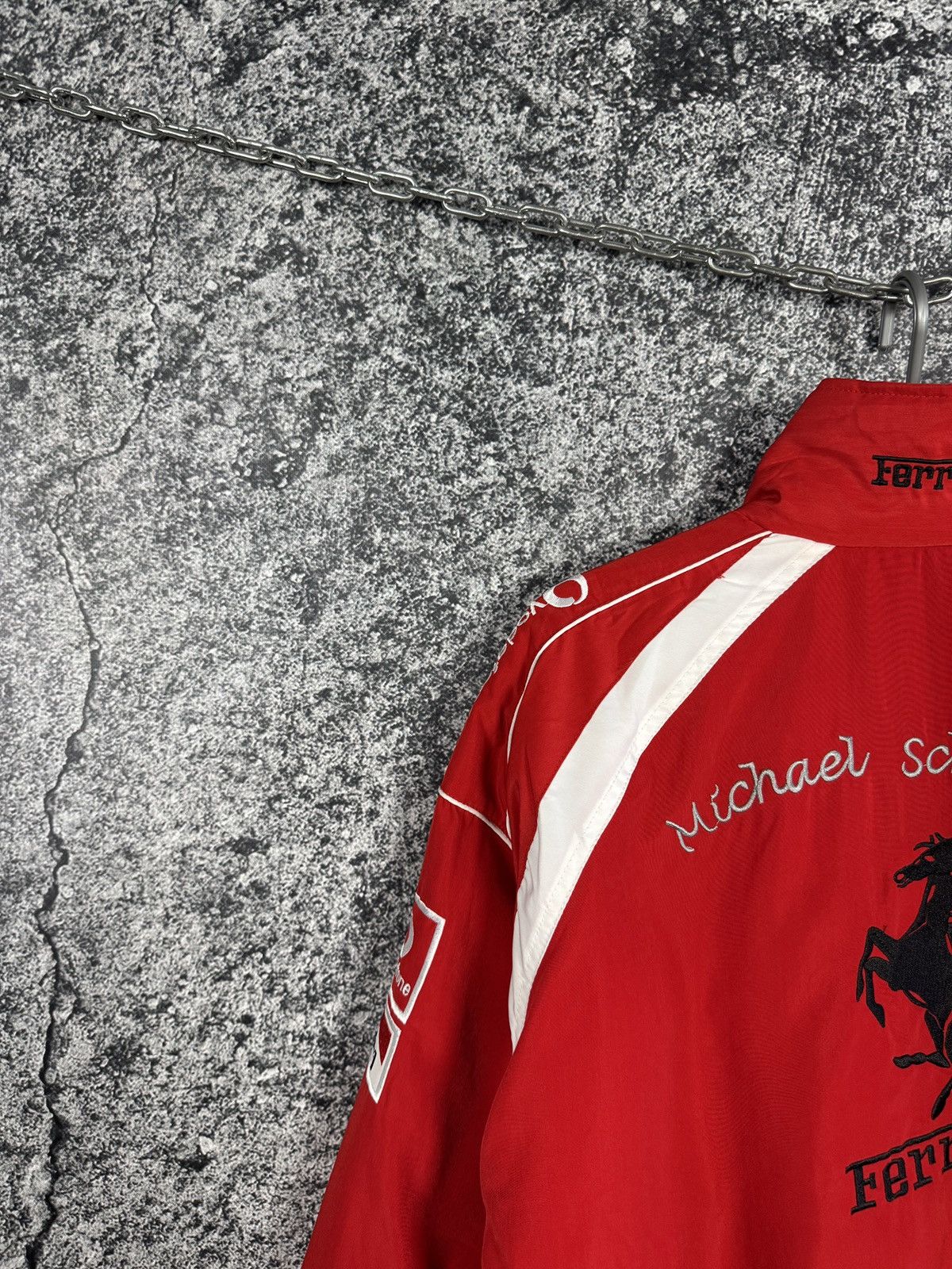 Ferrari Vintage Ferrari Racing Jacket Formula 1 Schumacher Size L Size US L / EU 52-54 / 3 - 19 Thumbnail