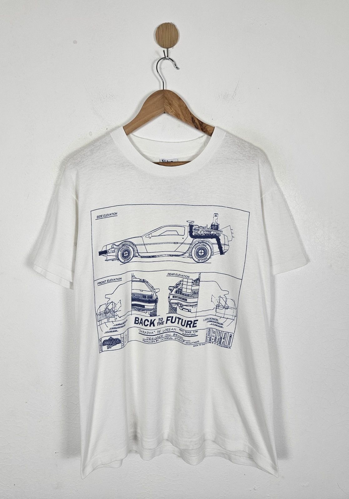 Vintage Vintage Back to the Future sci fi movie film tee Size US M / EU 48-50 / 2 - 1 Thumbnail