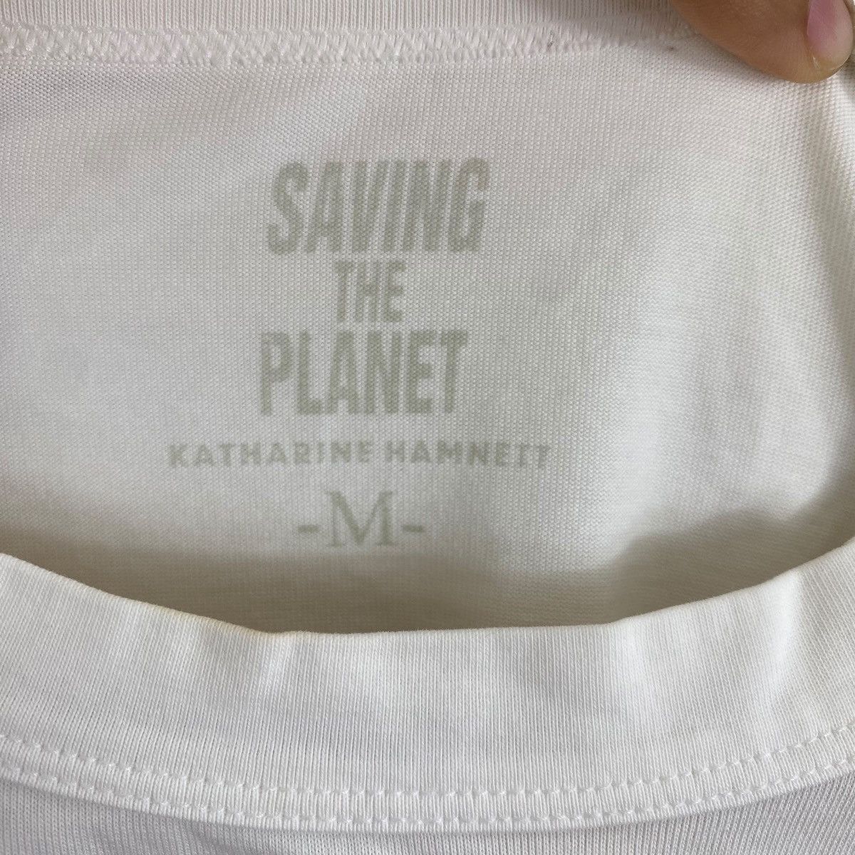 Katharine Hamnett London KATHARINE HAMNETT Saving The Planet Long Sleeve Tee Shirt Size US M / EU 48-50 / 2 - 5 Thumbnail