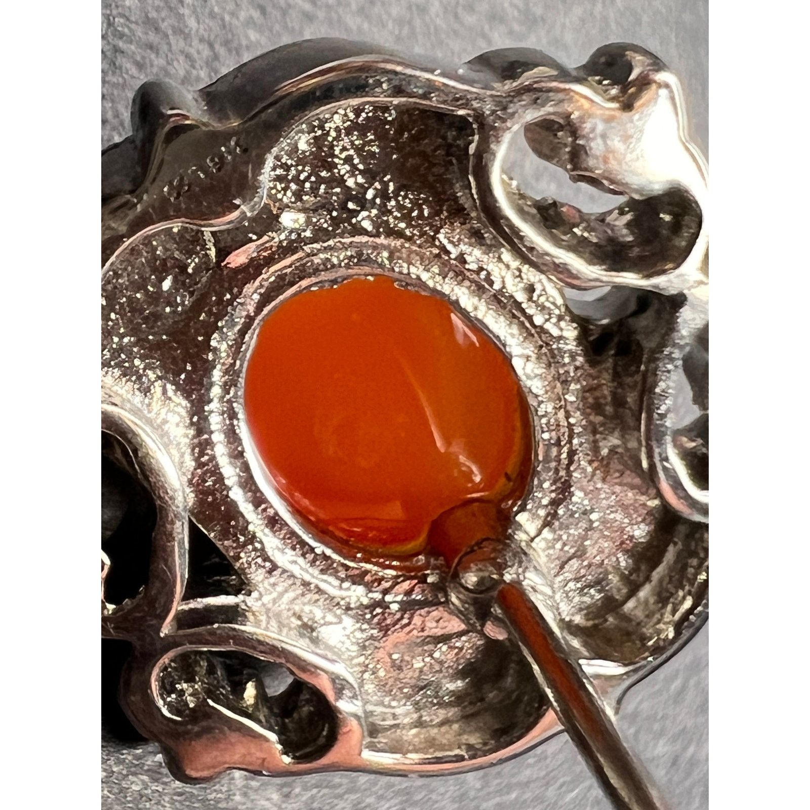 Other Carnelian stainless steel stud earrings Size ONE SIZE - 5 Thumbnail