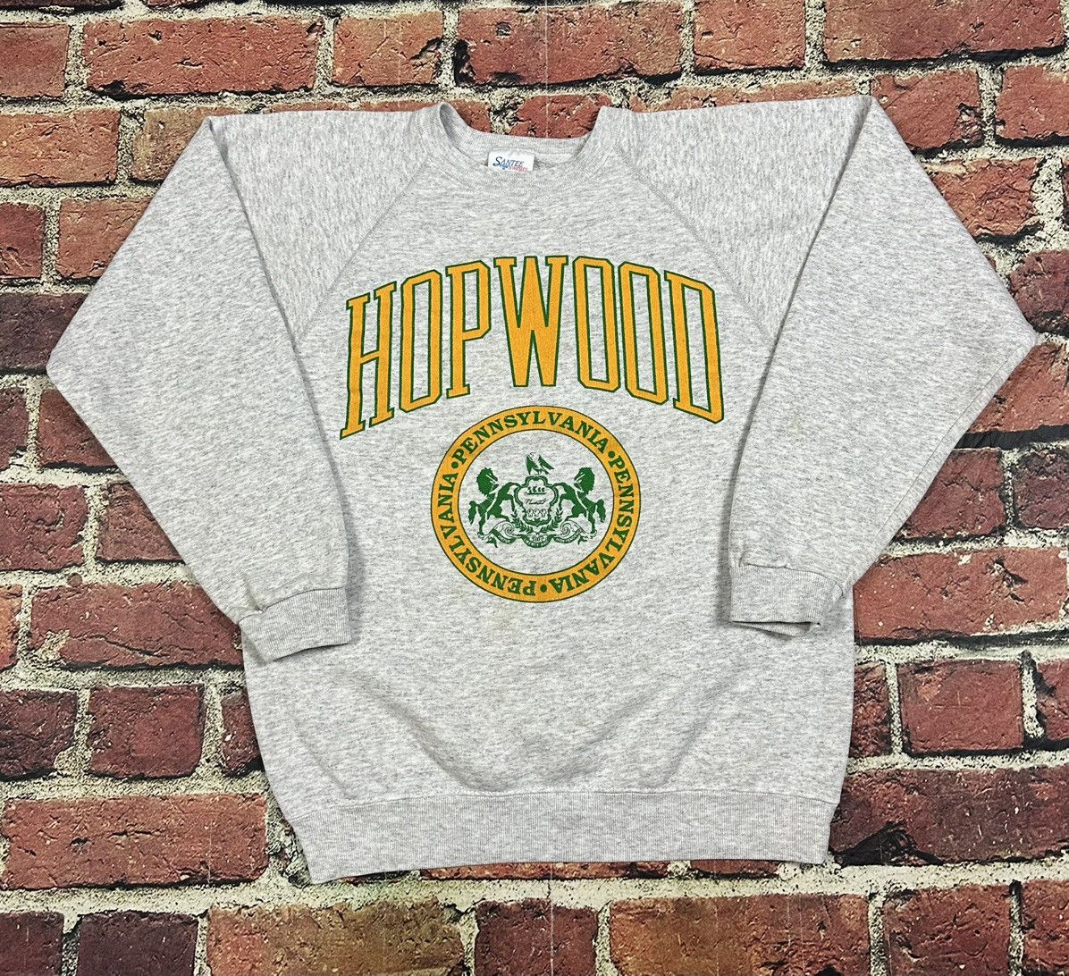 Other Vintage HOPWOOD Pennsylvania Raglan Crewneck Sweatshirt 80s Size US L / EU 52-54 / 3 - 1 Thumbnail