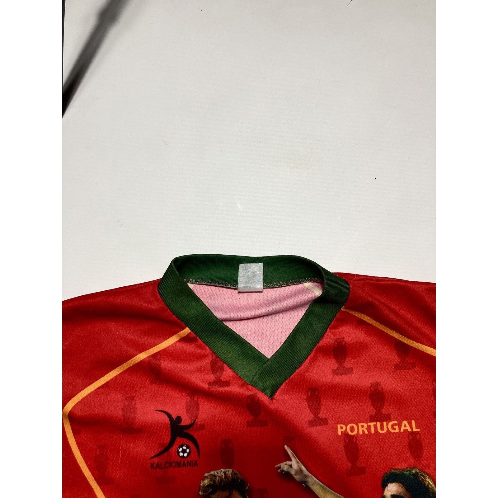 Vintage Portugal 2000 World Cup All Over Print Cristiano Ronaldo Size US XL / EU 56 / 4 - 3 Thumbnail