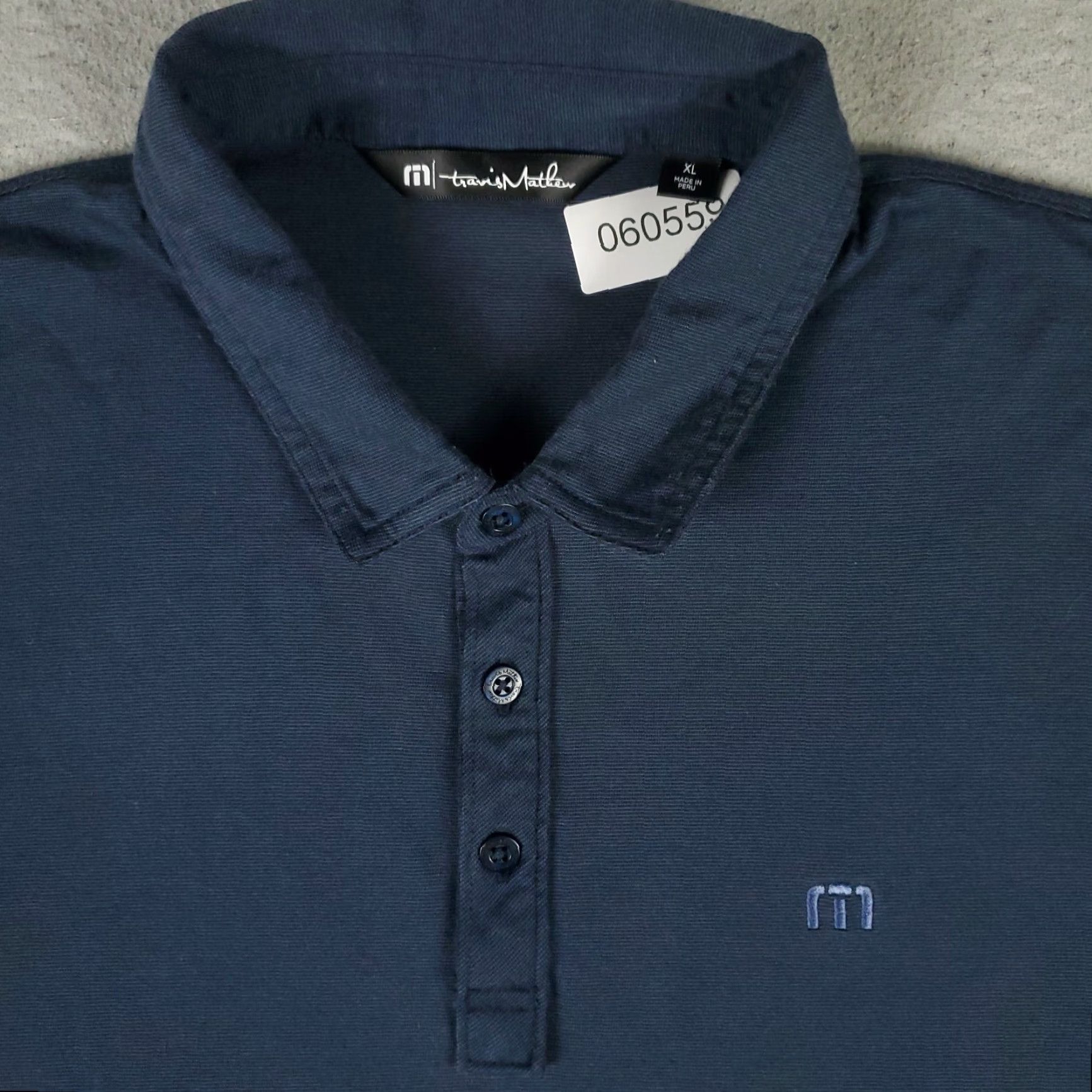 TravisMathew Travis Mathew Polo Shirt Mens XL Blue Casual Short Sleeve Activewear Size US XL / EU 56 / 4 - 2 Thumbnail