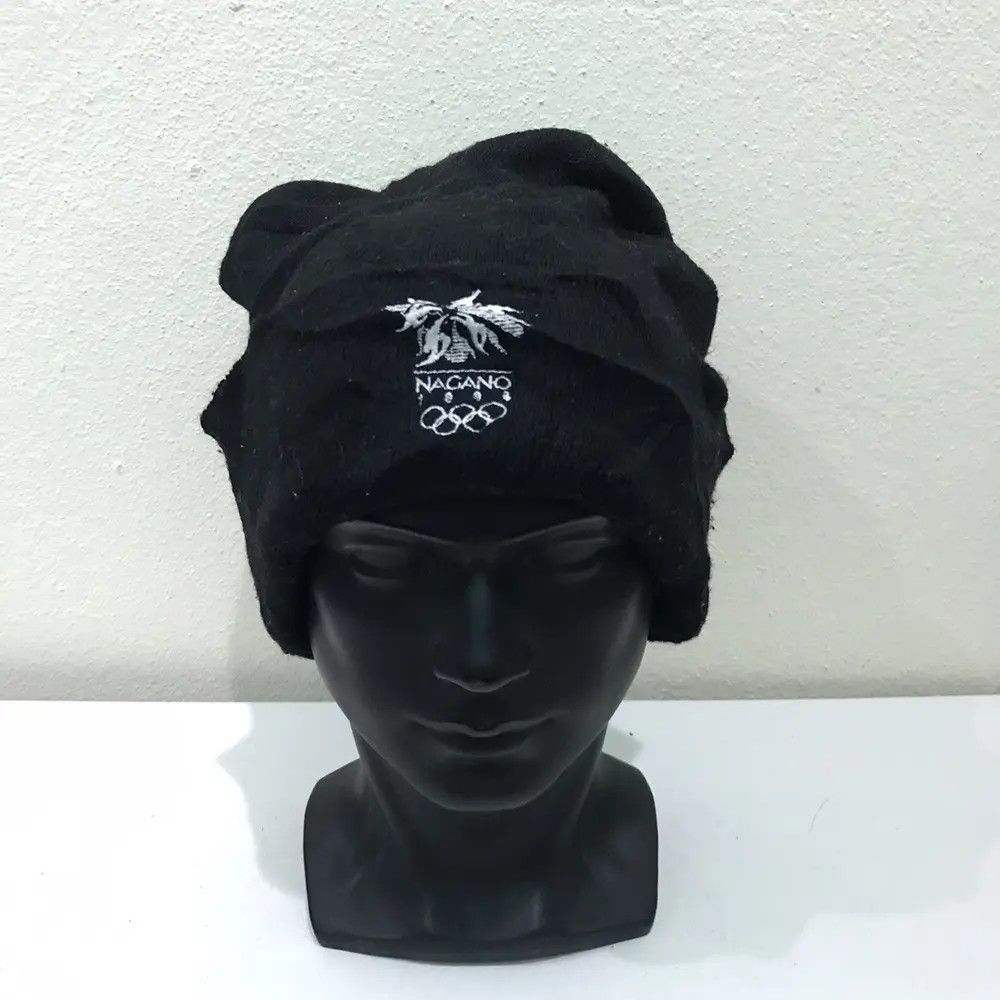 Japanese Brand × Vintage Nagano Plain Beanie Hat Size ONE SIZE - 2 Thumbnail