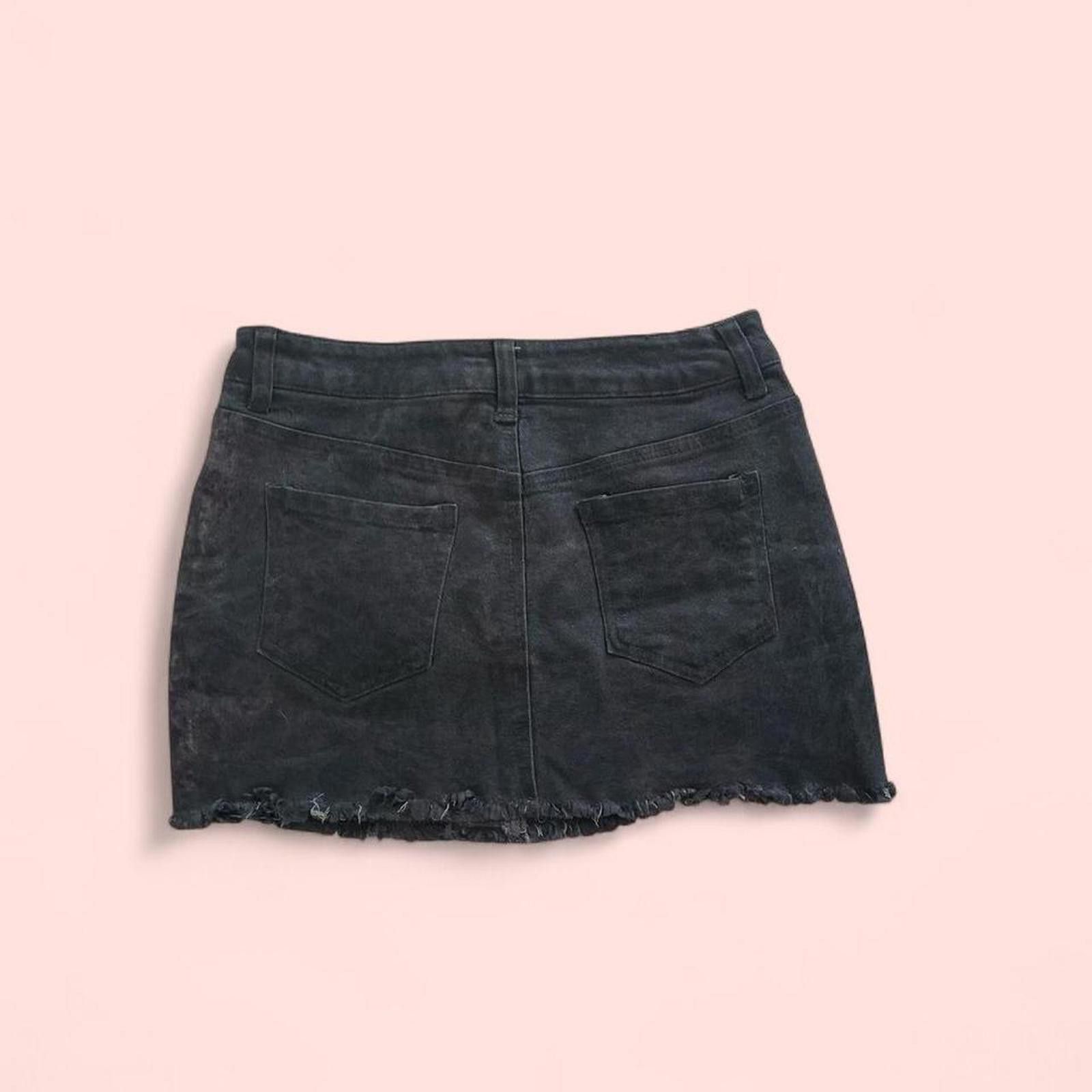 Forever 21 Dark Grey mini skirt Size 28" / US 6 / IT 42 - 3 Thumbnail