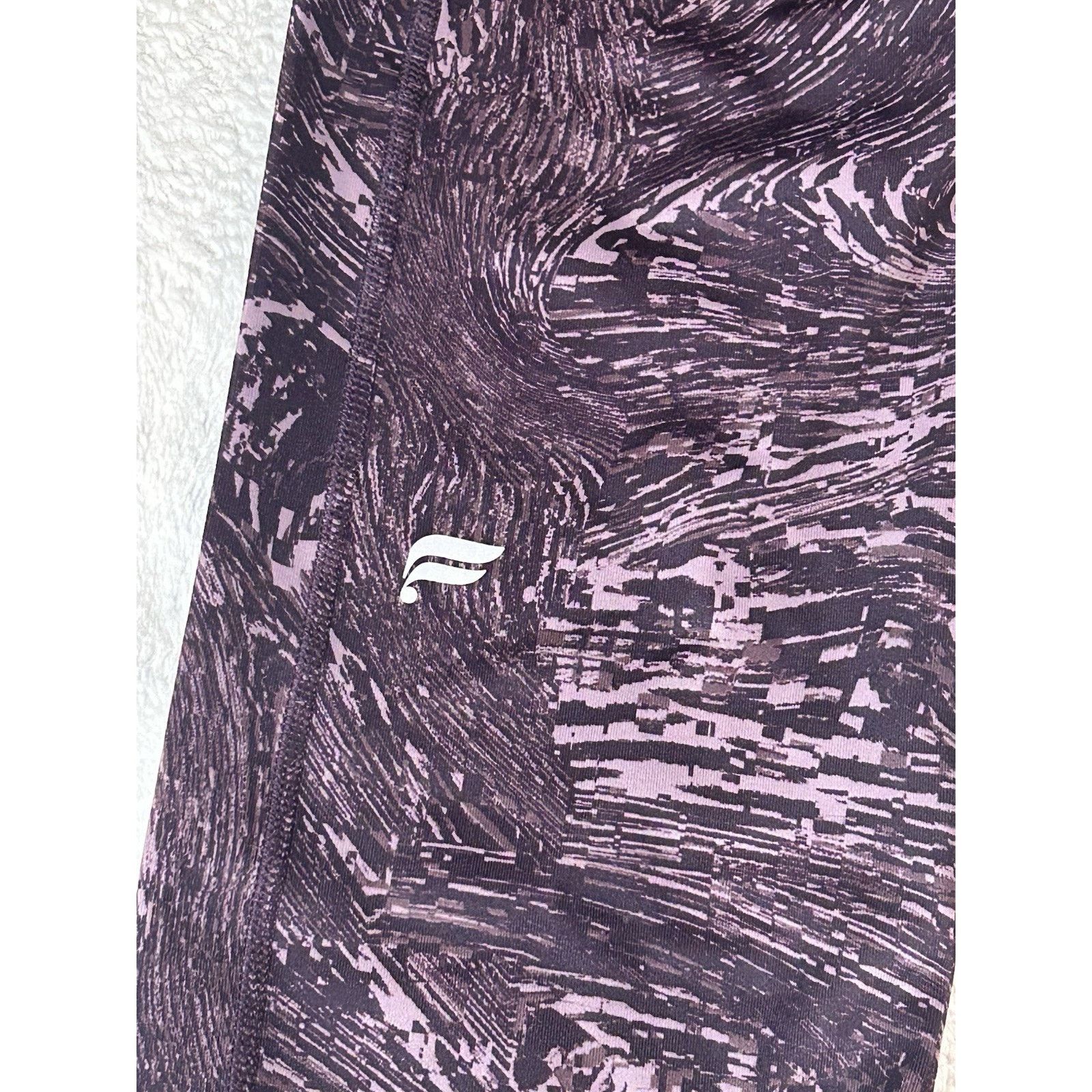 Fabletics fabletics powerhold leggings Purple Marble 30” Waist Full Size 30" / US 8 / IT 44 - 3 Thumbnail