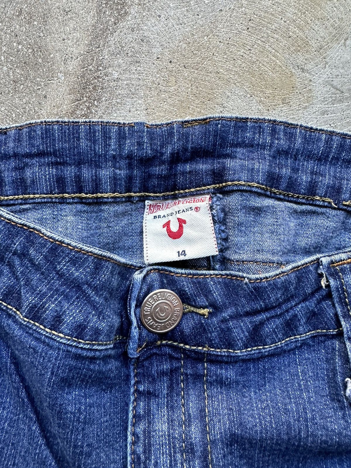 True Religion Y2K Vintage True Religion flared denim jeans Size 36" / US 14 / IT 50 - 6 Thumbnail