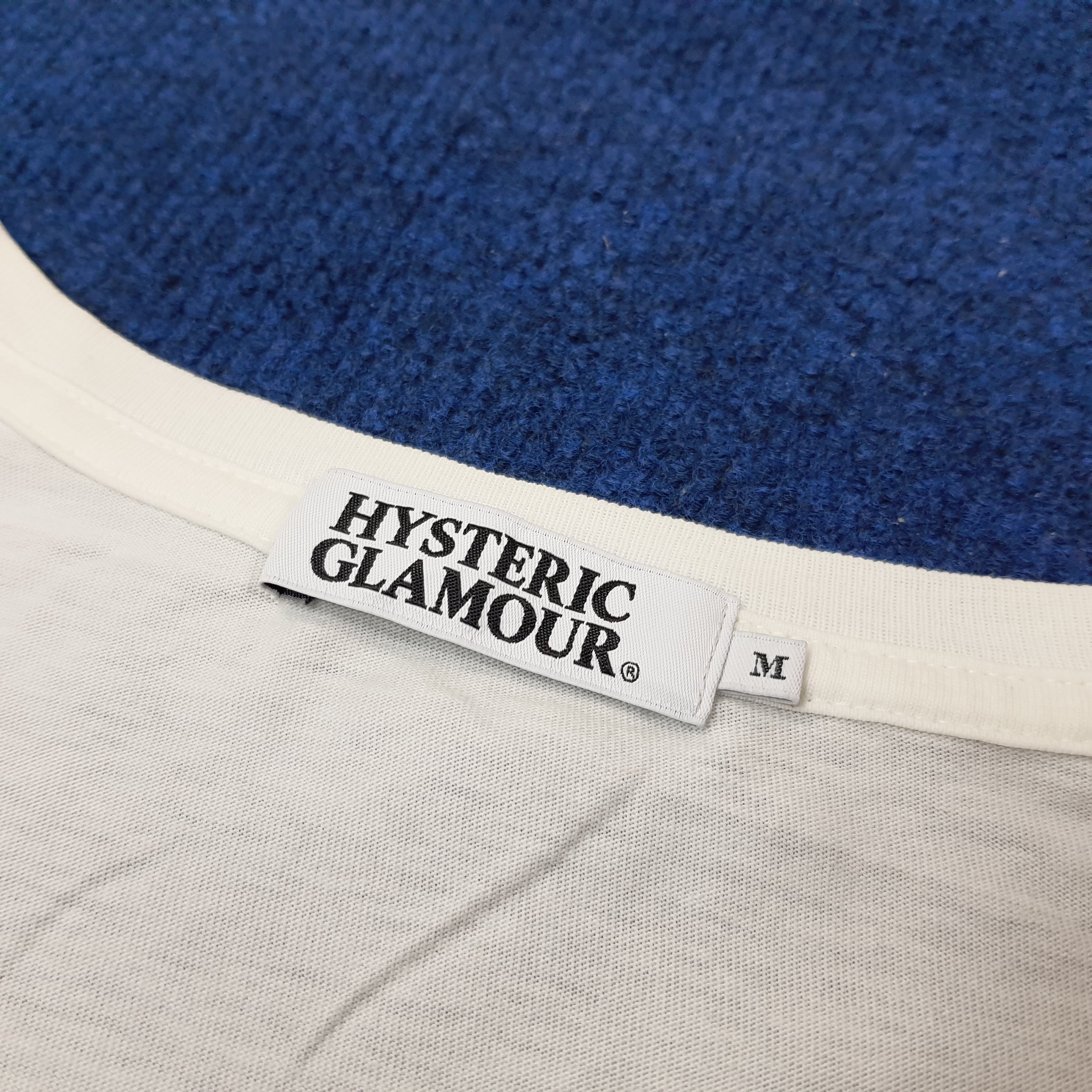 Hysteric Glamour × Japanese Brand × Vintage Vintage Hysteric Glamour Japanese Brand Tshirt C219N78 Size US M / EU 48-50 / 2 - 5 Thumbnail
