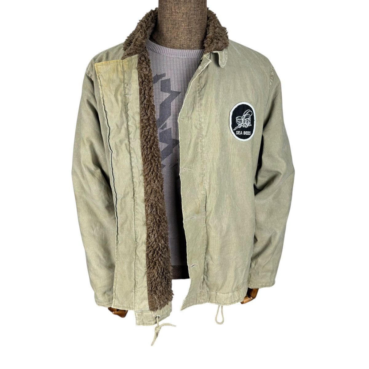 Japanese Brand ☀️HOUSTON SEA BEES DECK USN JACKET Size US M / EU 48-50 / 2 - 4 Thumbnail