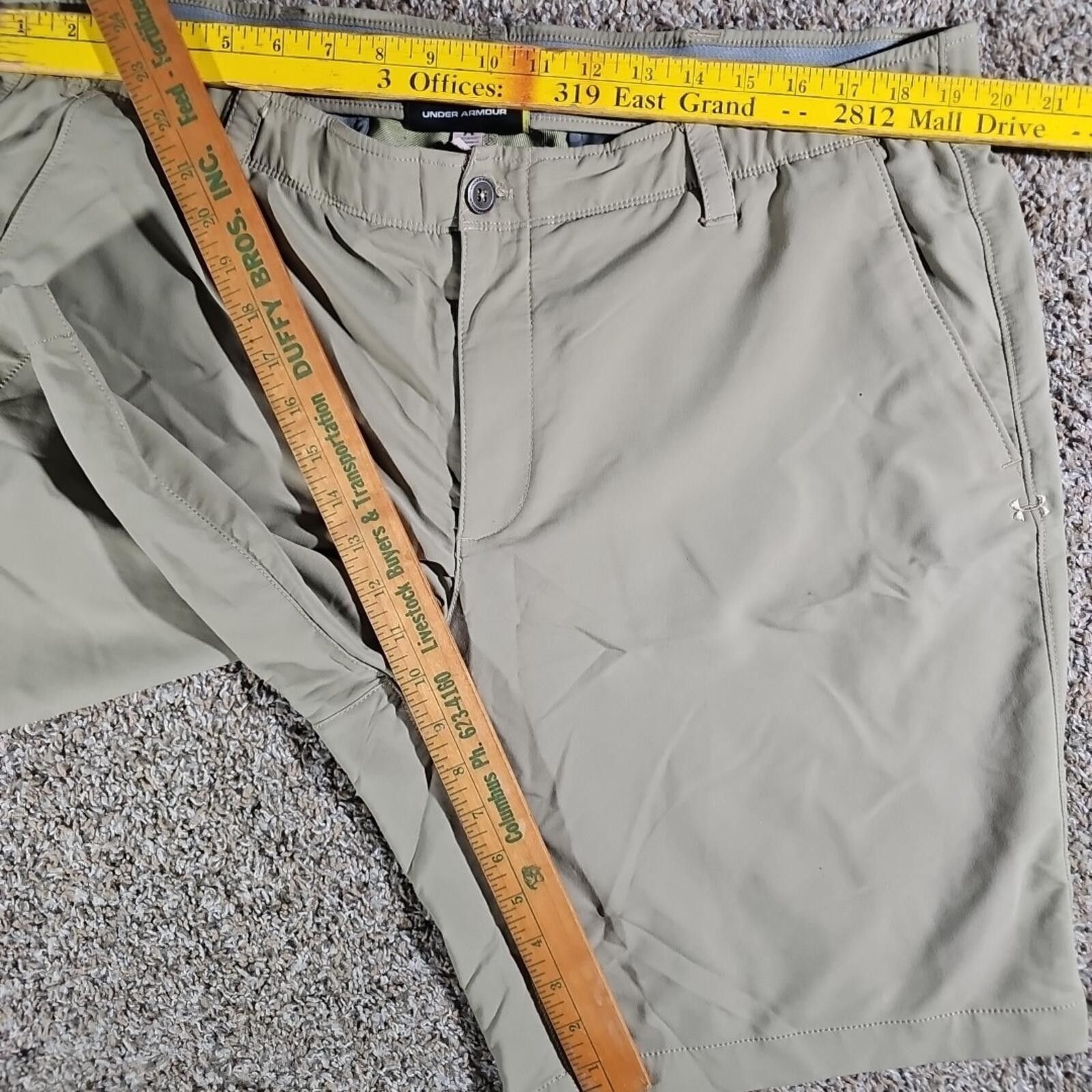 Under Armour Under Armour Sz 42 Khaki Golf Shorts Size US 42 / EU 58 - 4 Thumbnail