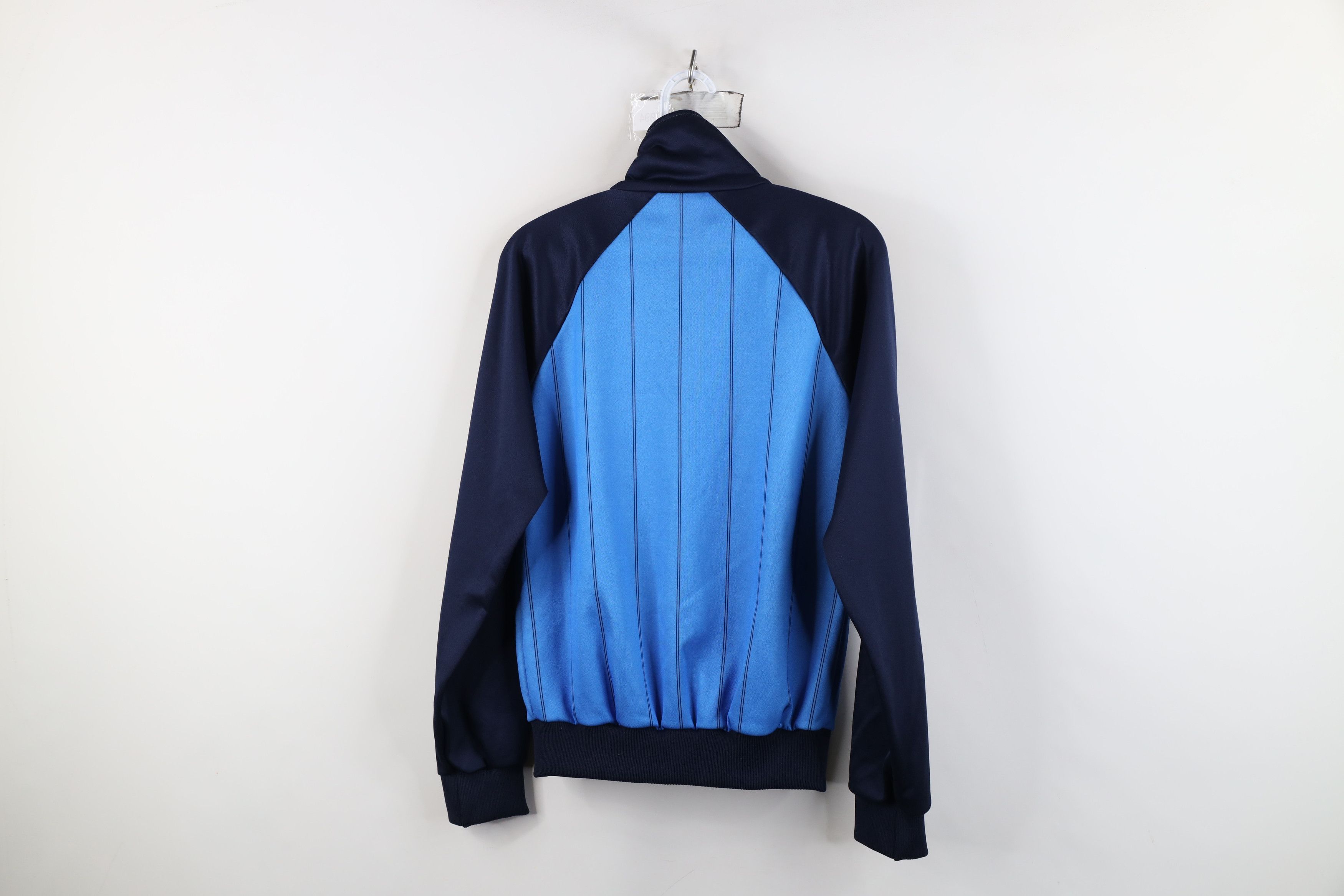 Vintage Vintage 70s Futbol Warm Up Tennis Track Jacket Blue USA Size US S / EU 44-46 / 1 - 12 Thumbnail