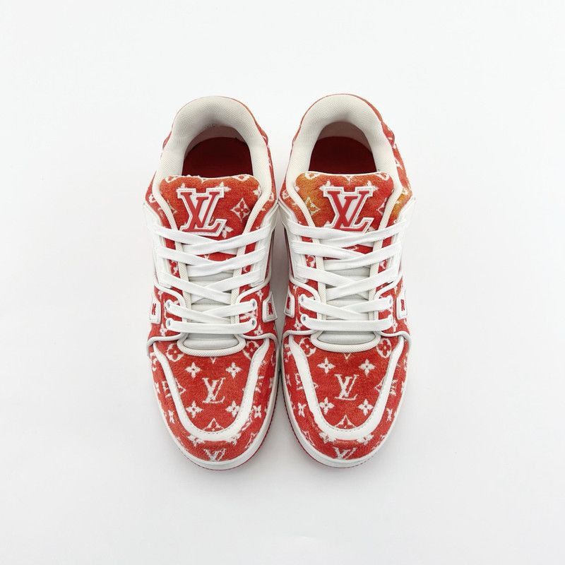 Louis Vuitton Louis Vuitton Stylish Low-Top Trainer Sneakers -2508 Size US 8 / EU 41 - 2 Thumbnail