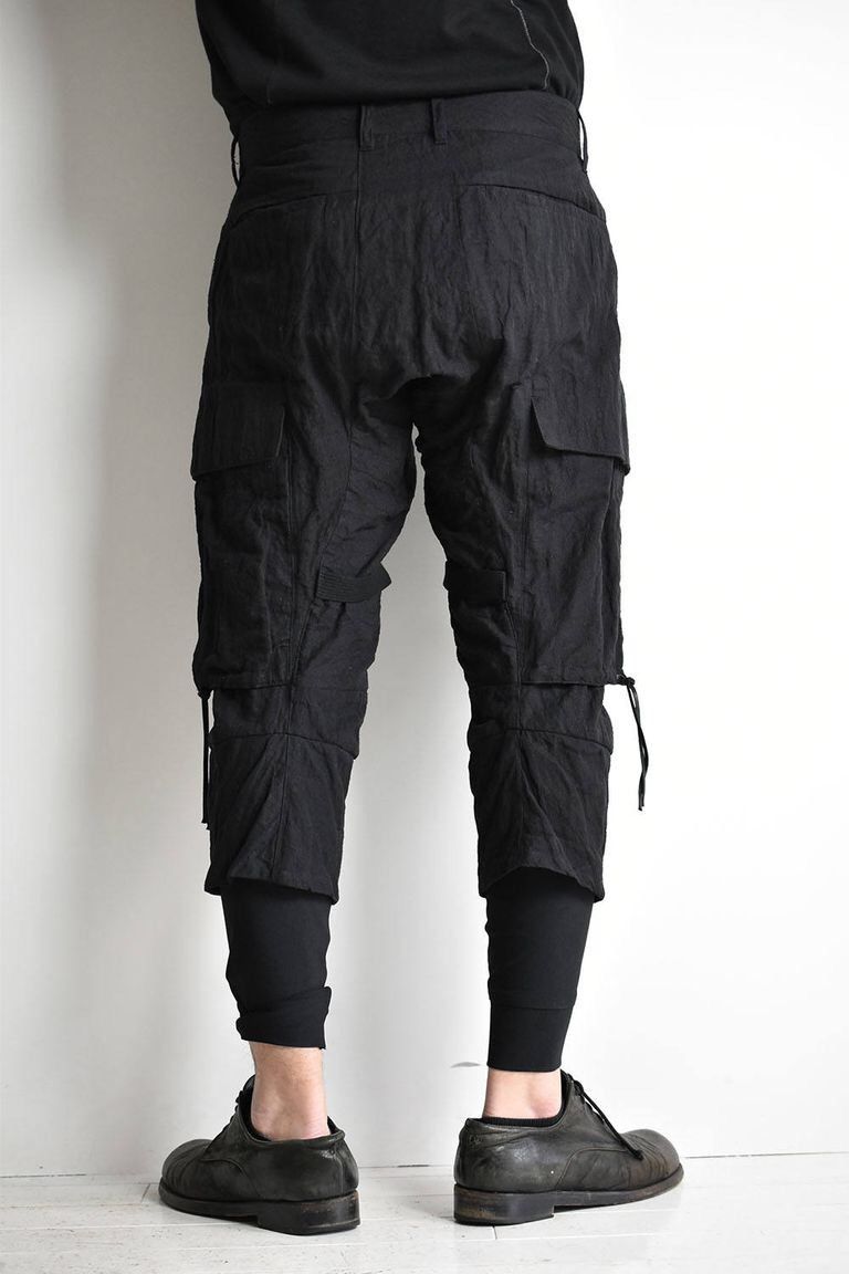 D.Hygen D.HYGEN MIX SILK COTTON LAYERED CARGO PANTS Size US 30 / EU 46 - 6 Thumbnail