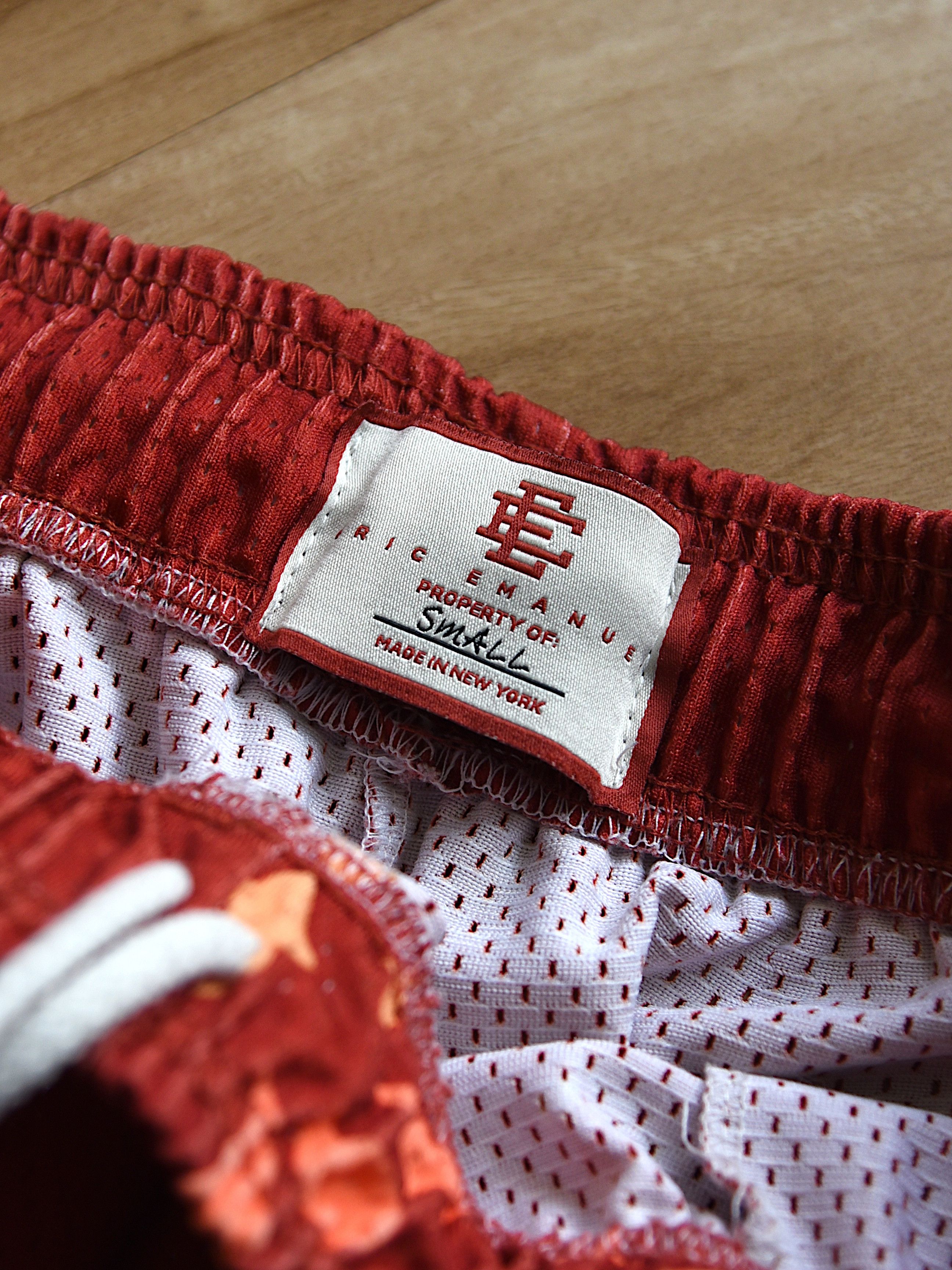 Eric Emanuel EE Paisley Short - Red/Orange Size US 30 / EU 46 - 4 Thumbnail