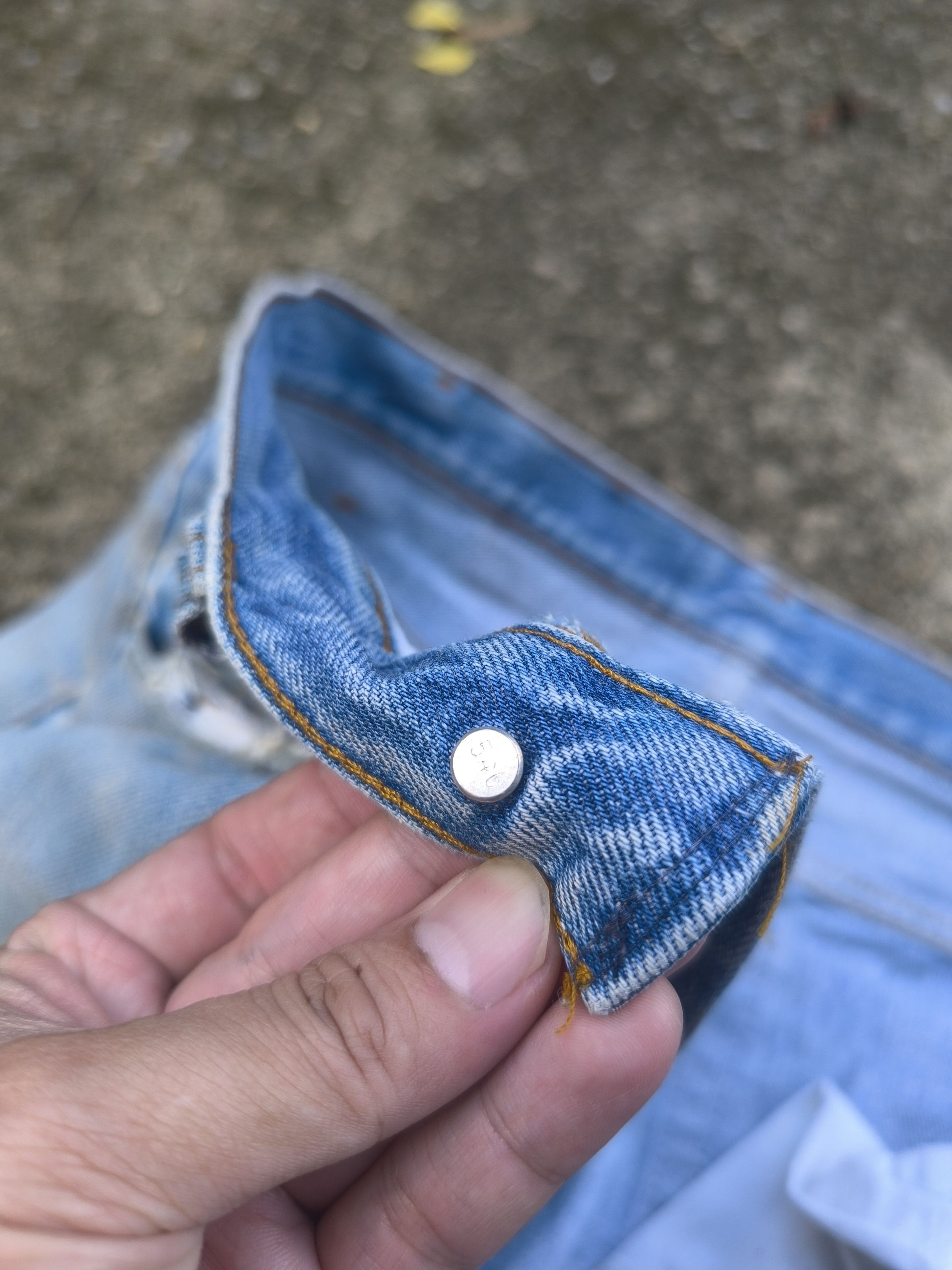 Levi's × Vintage 90s VINTAGE LEVIS 501 made in USA Size US 32 / EU 48 - 5 Thumbnail