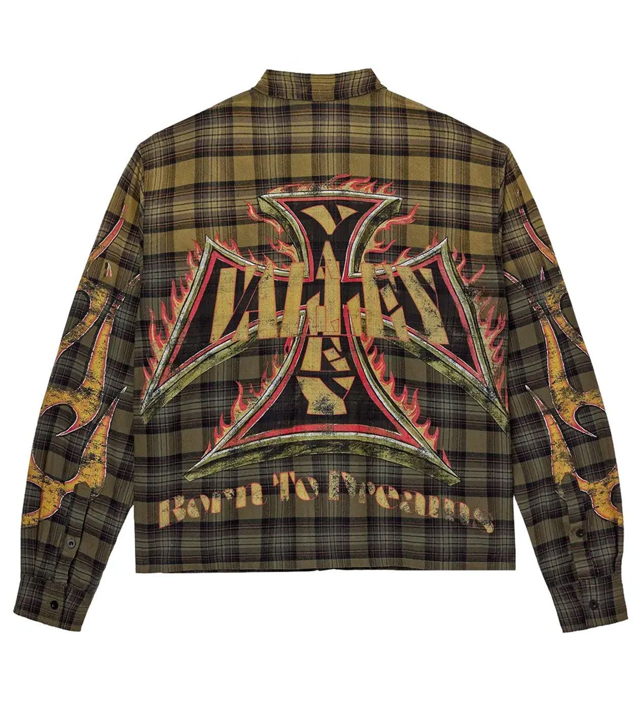 Vale Forever Reborn Flannel Green Size US S / EU 44-46 / 1 - 1 Thumbnail