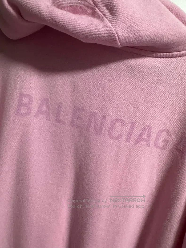 Balenciaga Balenciaga Pink hooded sweatshirt, size XS Size US XS / EU 42 / 0 - 6 Thumbnail