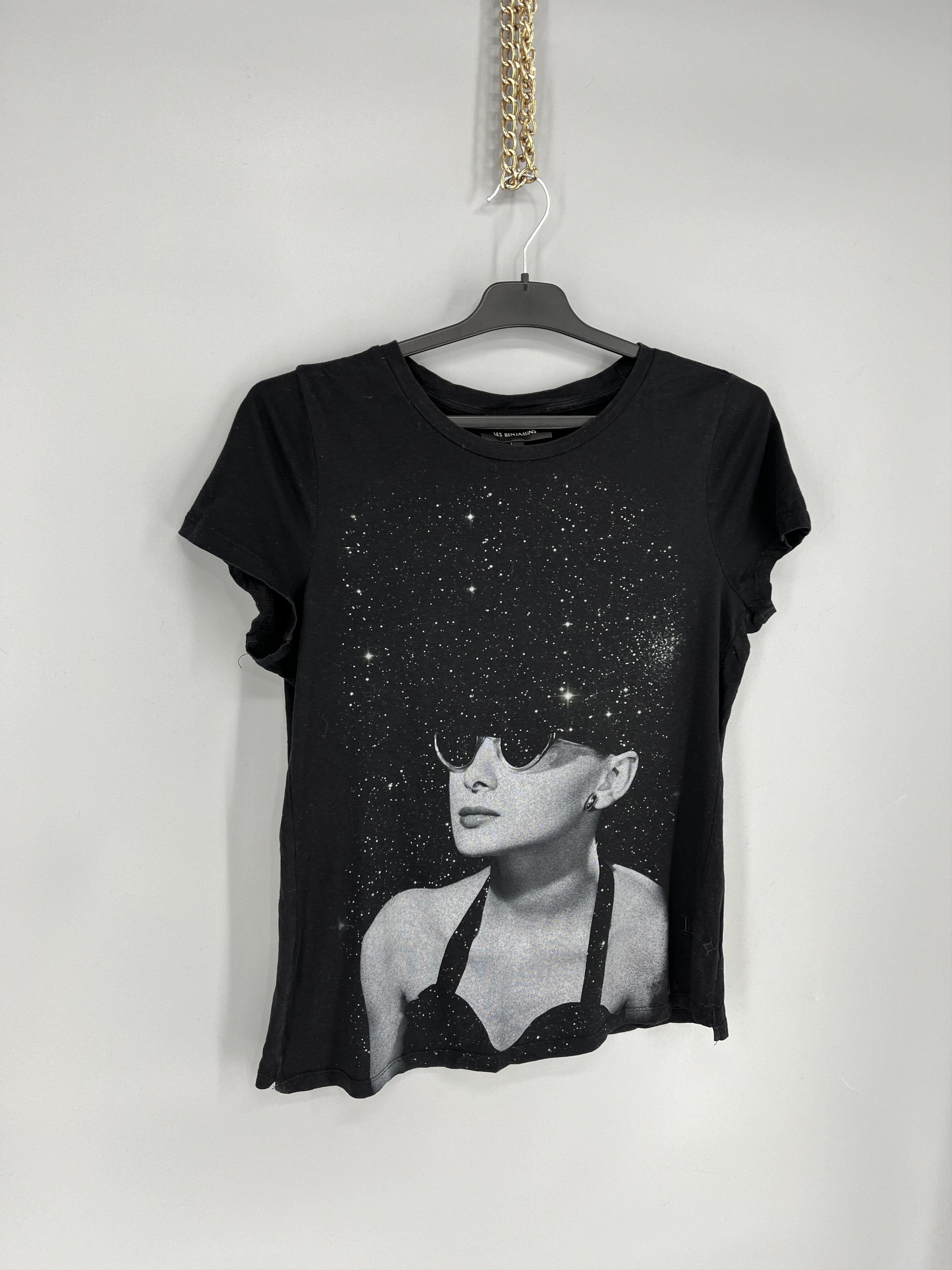 Les Benjamins Rare Les Benjamins Photo Tee Black T Shirt Size S / US 4 / IT 40 - 2 Thumbnail