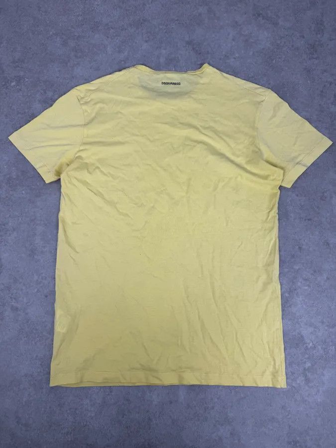 Dsquared2 SS2017 DSquared2 Yellow Pinstriped T-Shirt Size US M / EU 48-50 / 2 - 4 Thumbnail