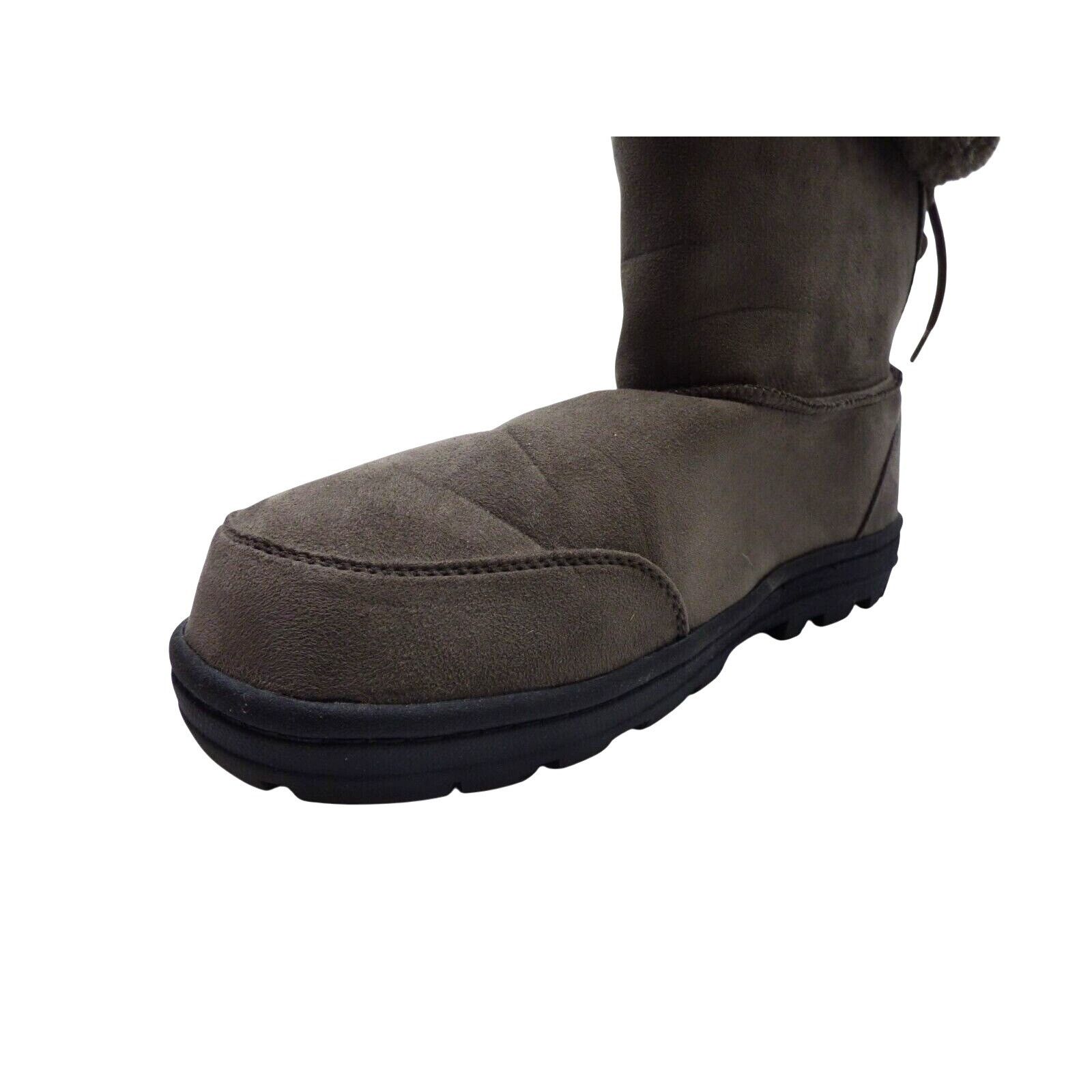 Other Seven Dials Oriole 9" Shaft Cold Weather Faux Sued Boots, As Size US 9 / IT 39 - 5 Thumbnail