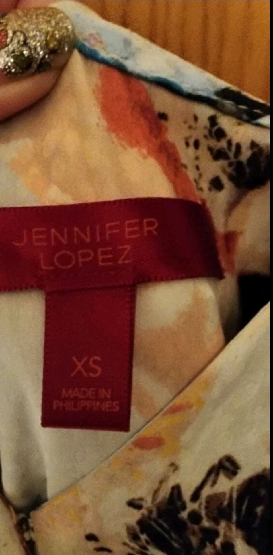 Jennifer Lopez NWOT Jennifer Lopez Floral Maxi Wrap Off Shoulder Dress XS Size XS / US 0-2 / IT 36-38 - 4 Thumbnail