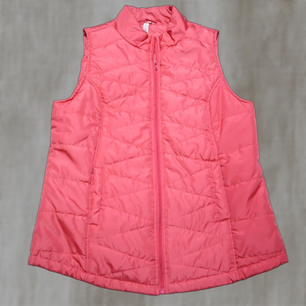 Camel Red Camel Jacket Vest Women M Red Puffer Solid 90s? Size M / US 6-8 / IT 42-44 - 1 Thumbnail