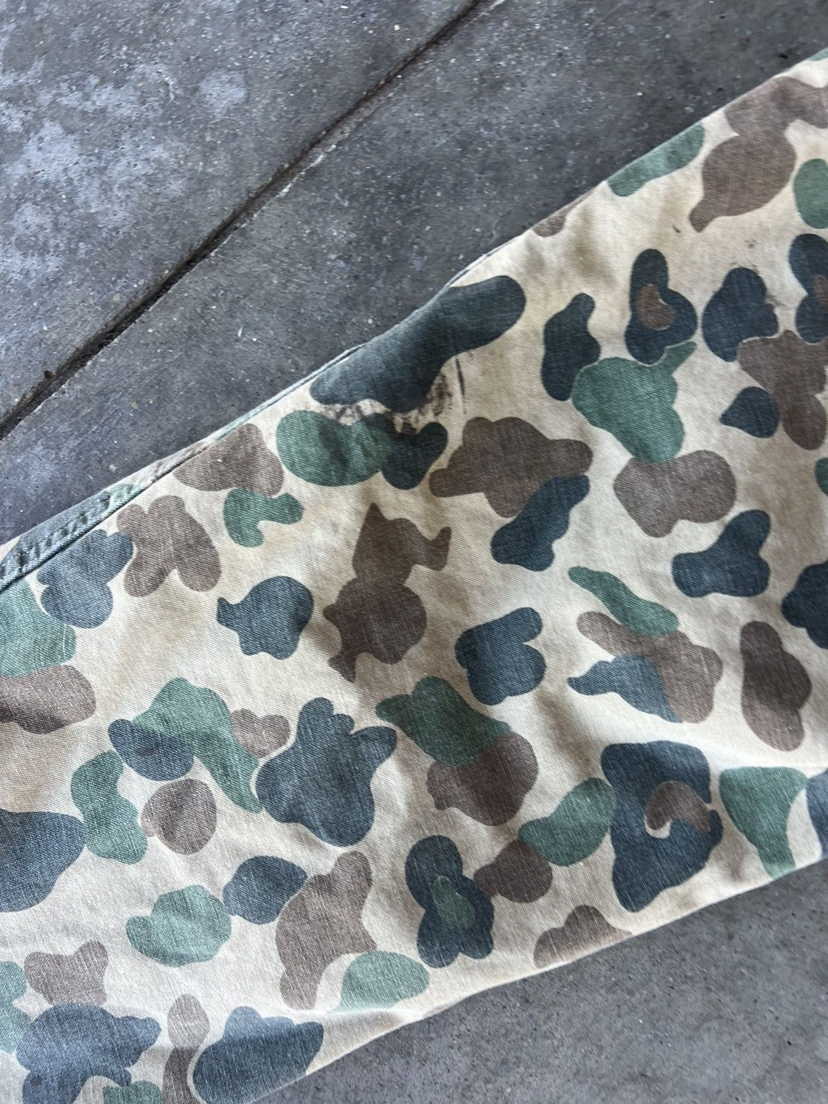 Vintage True Vintage 70’s Frog Print Camo Pants Size US 33 - 13 Thumbnail