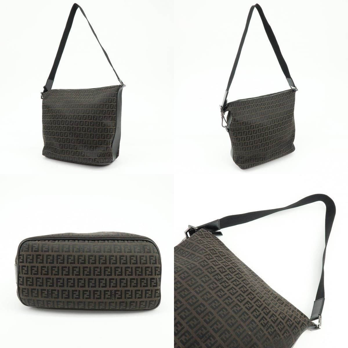 Fendi Fendi Zucca Shoulder Bag Brown Size ONE SIZE - 3 Thumbnail