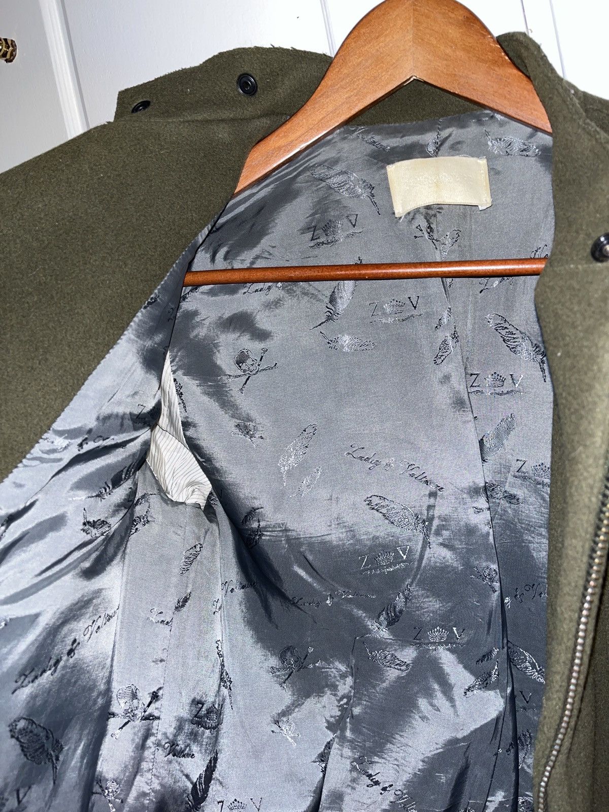 Blazer Homme Zadig & Voltaire – Vert Olive, Coupe Officier, Taille 50 (Veryh)