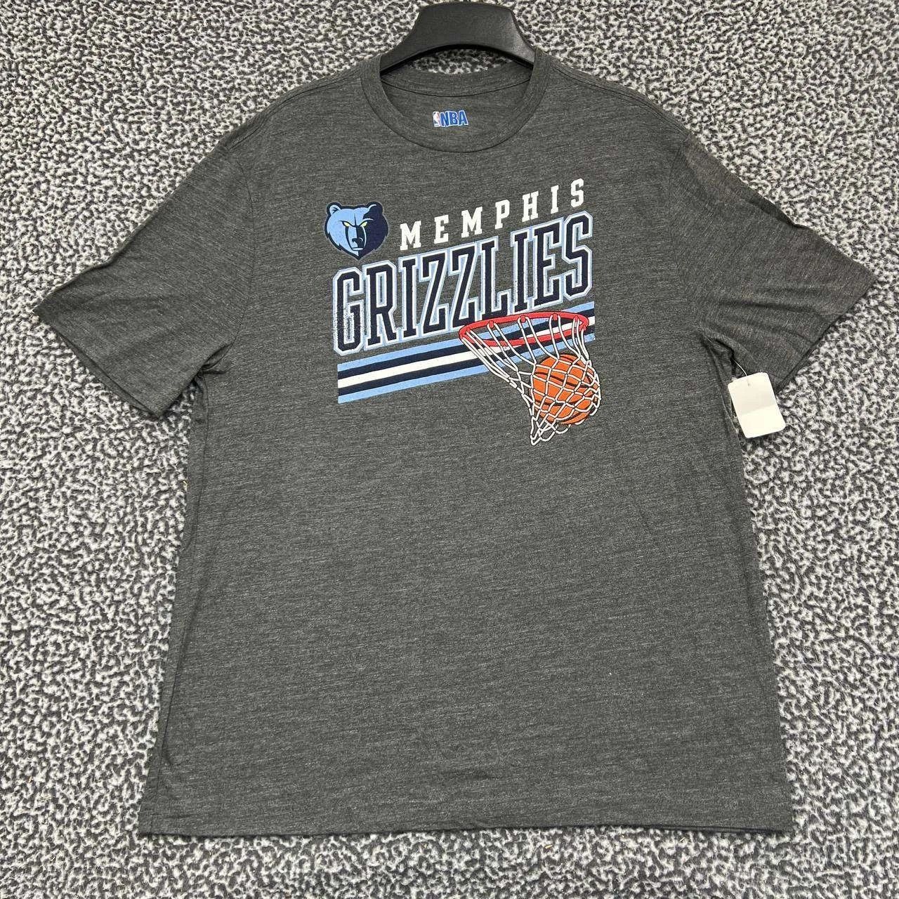 NBA Memphis Grizzlies Shirt Men NBA Short Sleeve Crew Neck New L Size US L / EU 52-54 / 3 - 1 Thumbnail