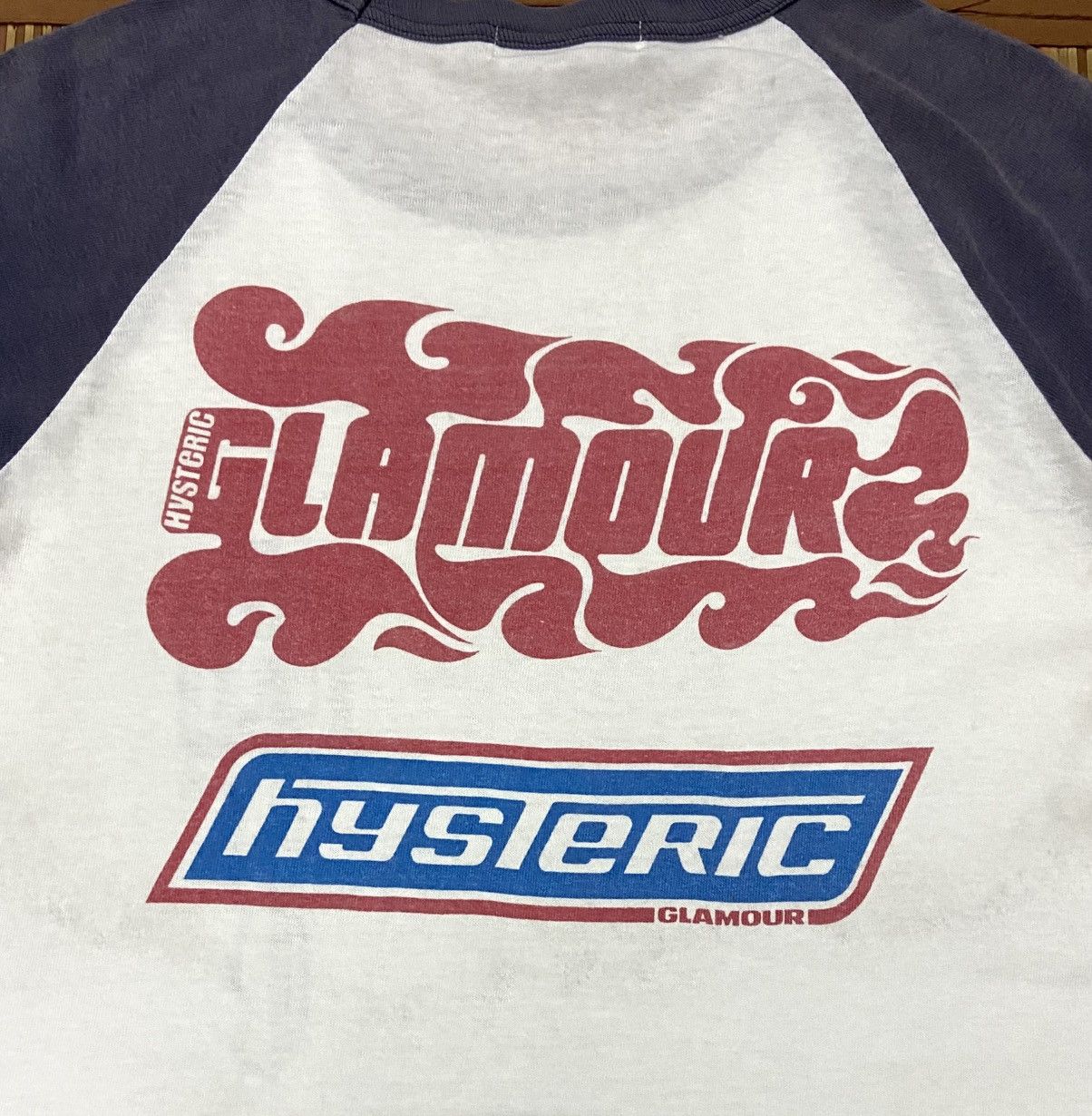 Hysteric Glamour HYSTERIC GLAMOUR RAGLAN TEE Size US M / EU 48-50 / 2 - 13 Thumbnail