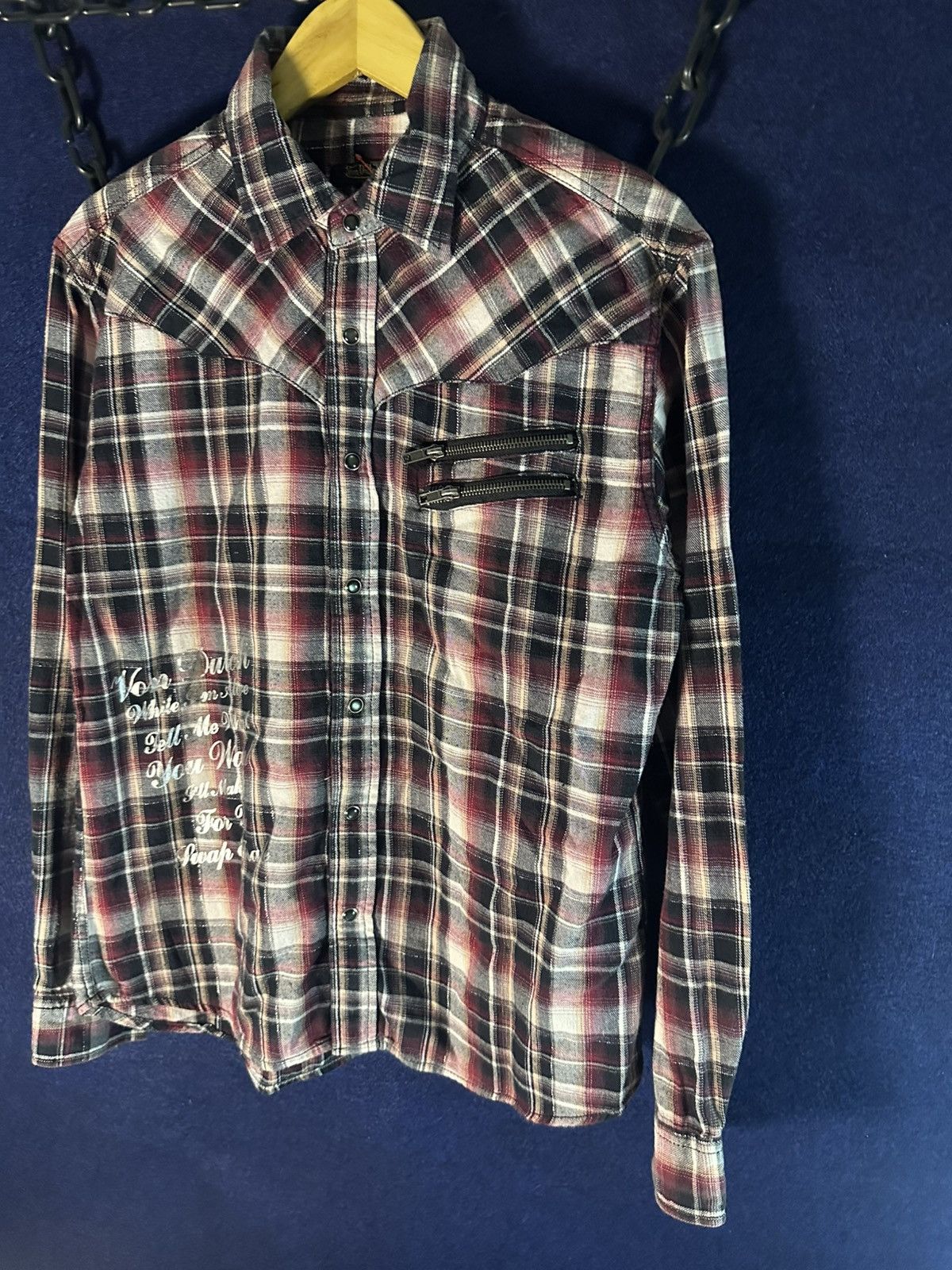 Von Dutch Retro Gothic Poem Von Dutch Shirt Size US L / EU 52-54 / 3 - 2 Thumbnail