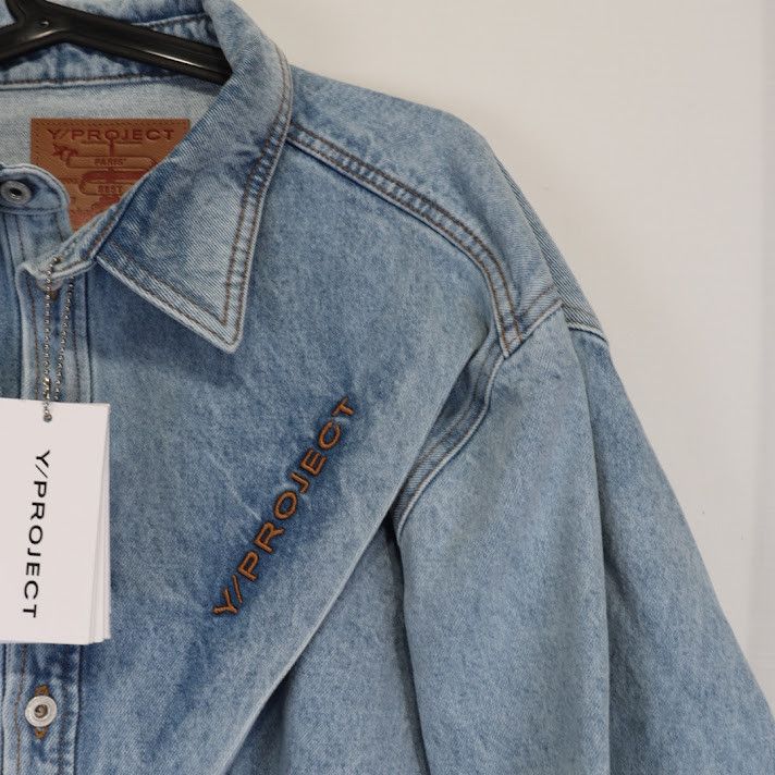 Y/Project o1rshd1 Button Up Shirt in Ice Blue Size US L / EU 52-54 / 3 - 11 Thumbnail