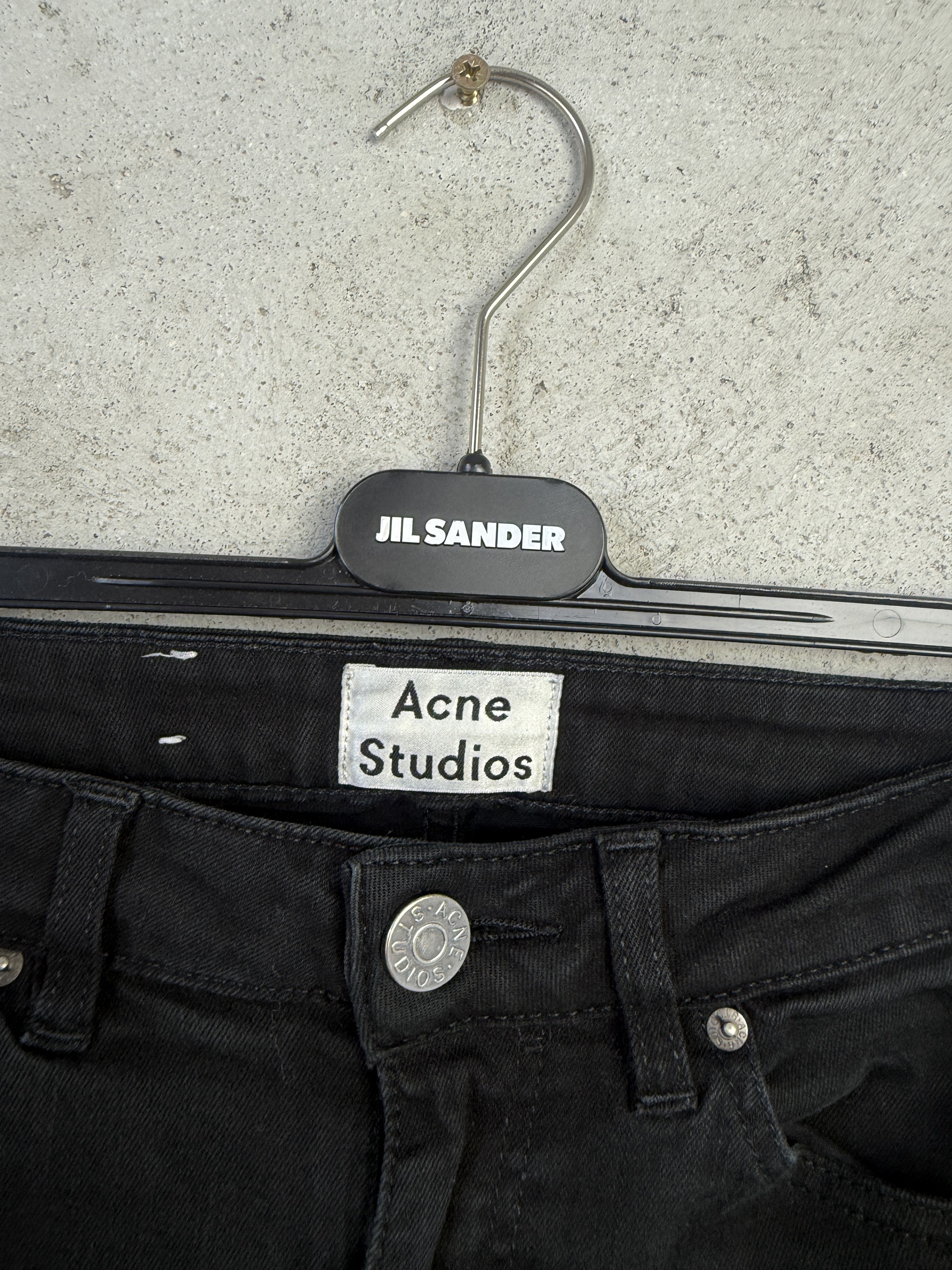 Acne Studios Acne Studios Skin 5 Black denim jeans pants Size 27" / US 4 / IT 40 - 2 Thumbnail