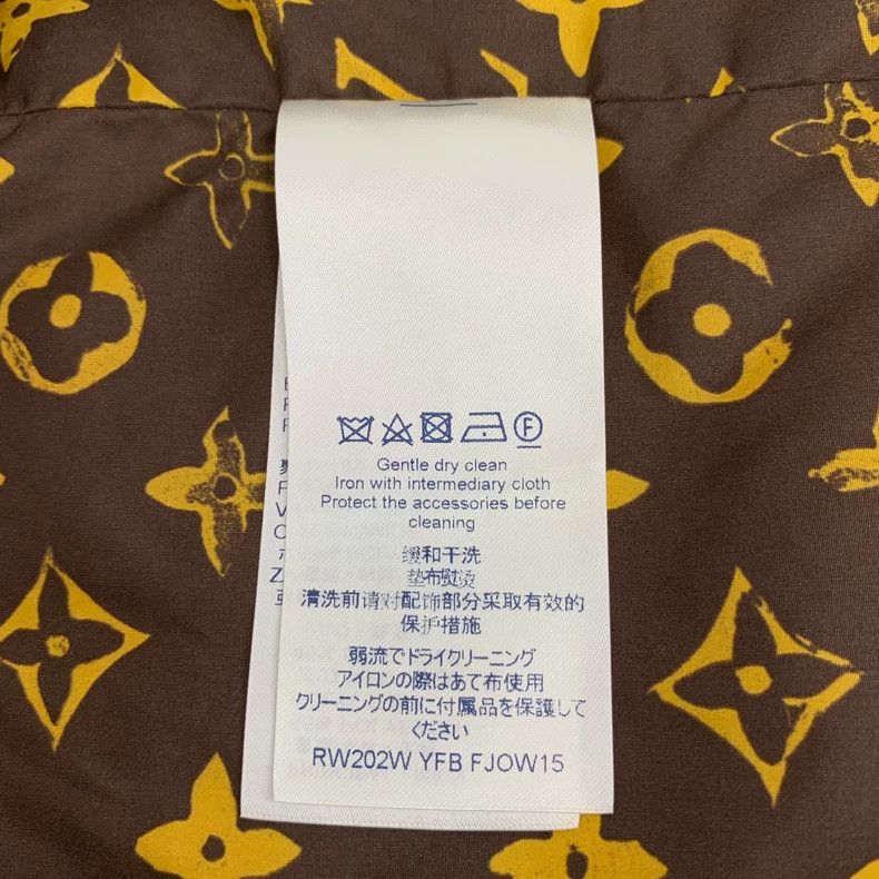 Louis Vuitton Louis Vuitton Dark brown logo full print hooded zipper lon Size XS / US 0-2 / IT 36-38 - 8 Thumbnail