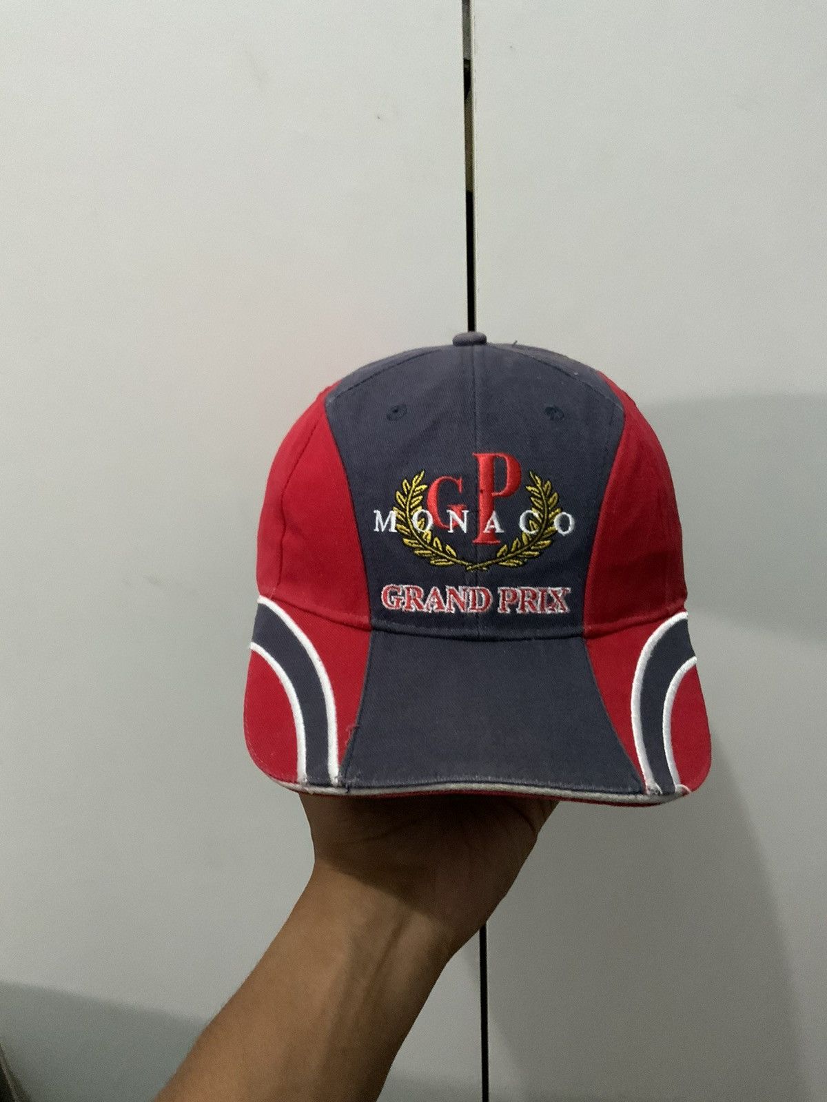 Vintage Vintage Monaco GP Grand Prix Spellout Hat Size ONE SIZE - 5 Thumbnail