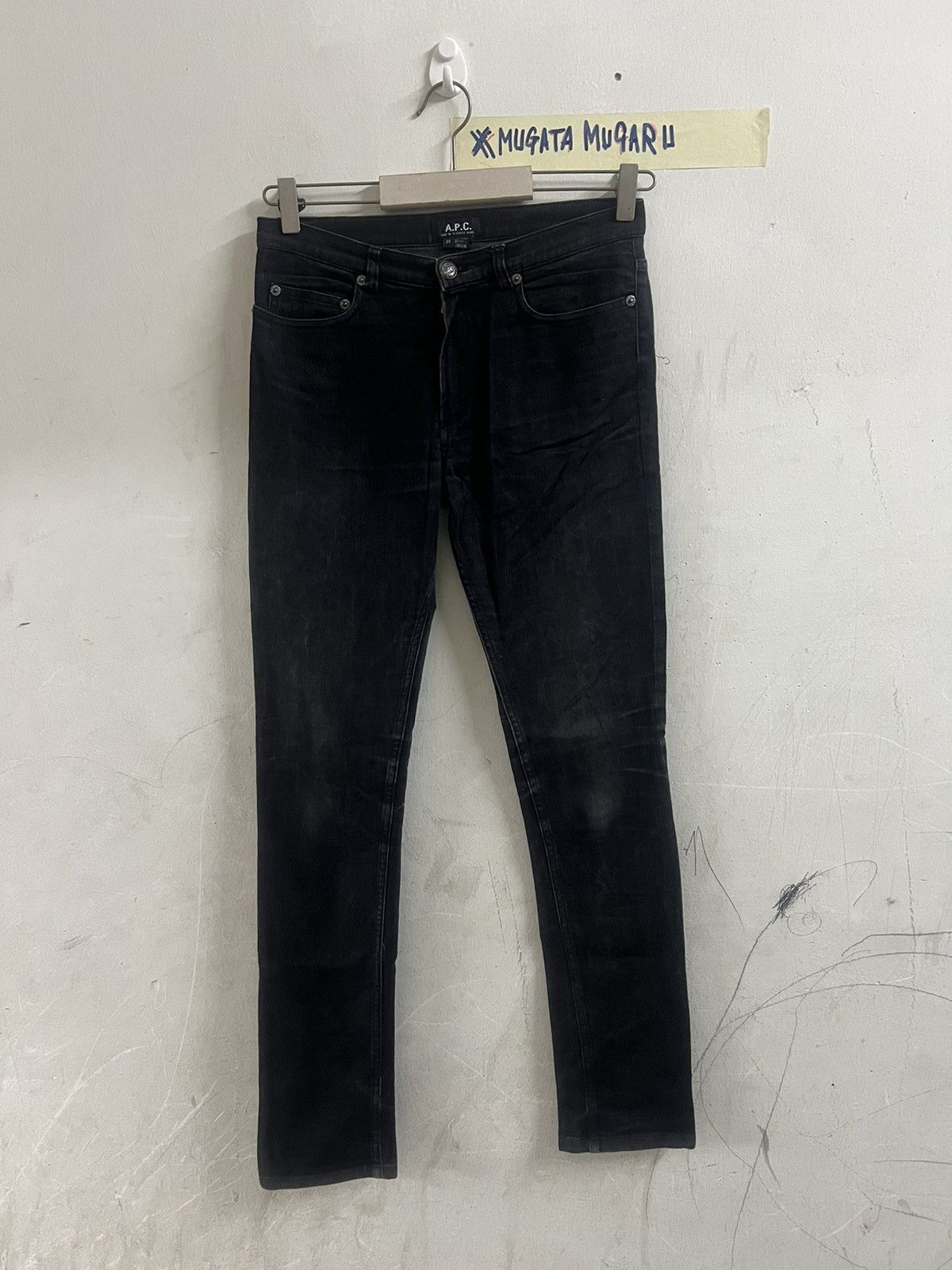 Japanese Brand VITNAGE APC SKNINY BLACK Size US 32 / EU 48 - 1 Thumbnail