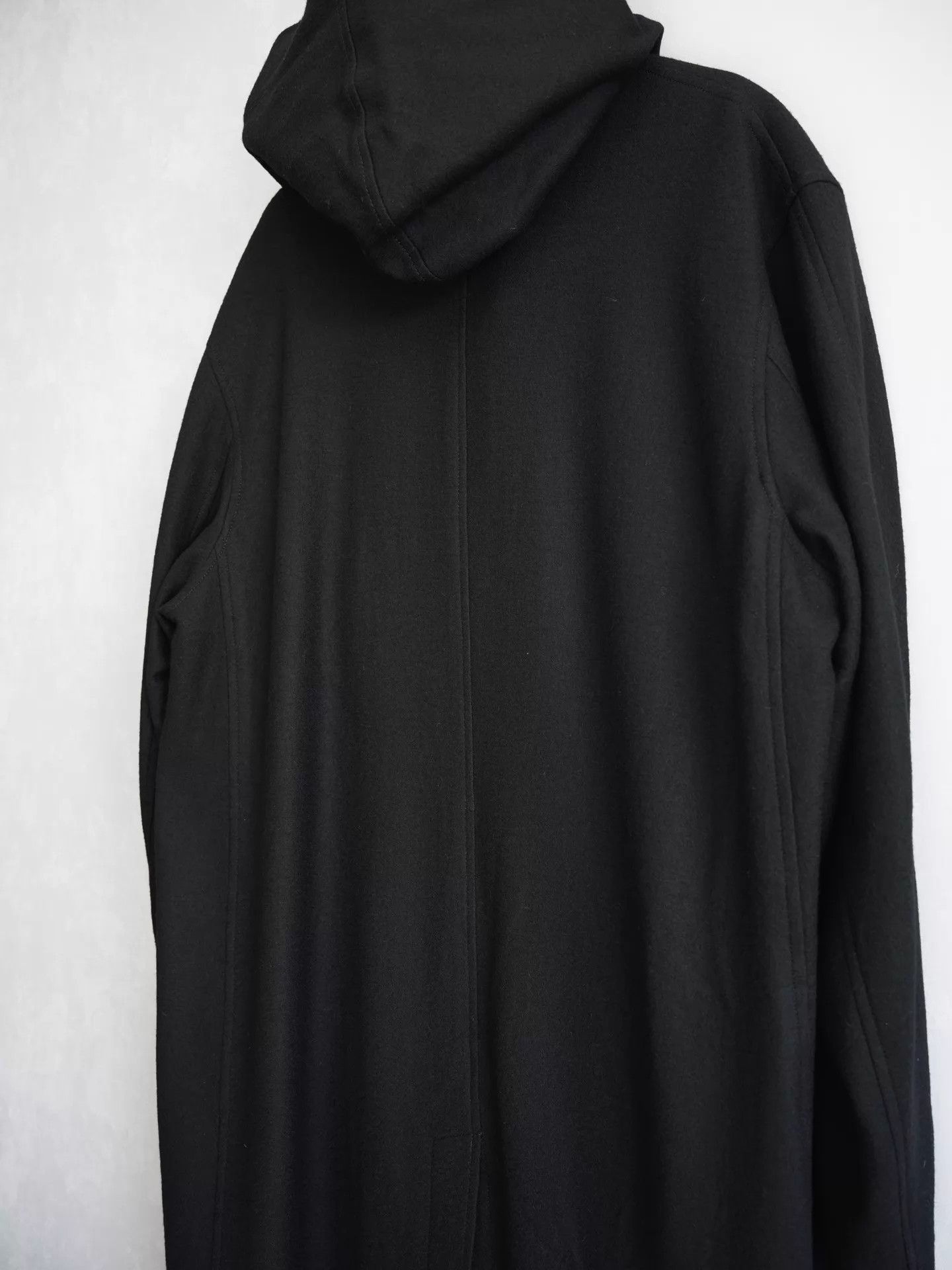 Yohji Yamamoto Yohji Yamamoto 15AW Hooded Button-Front Coat Size 3 Size US L / EU 52-54 / 3 - 5 Thumbnail