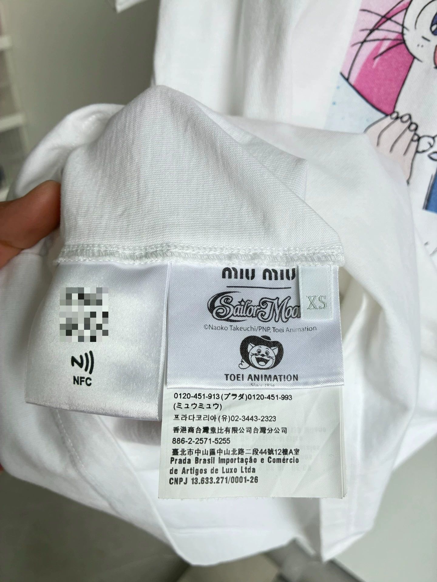 Miu Miu MIU MIU x Sailor Moon Short Sleeve T-Shirt XS Size XS / US 0-2 / IT 36-38 - 5 Thumbnail