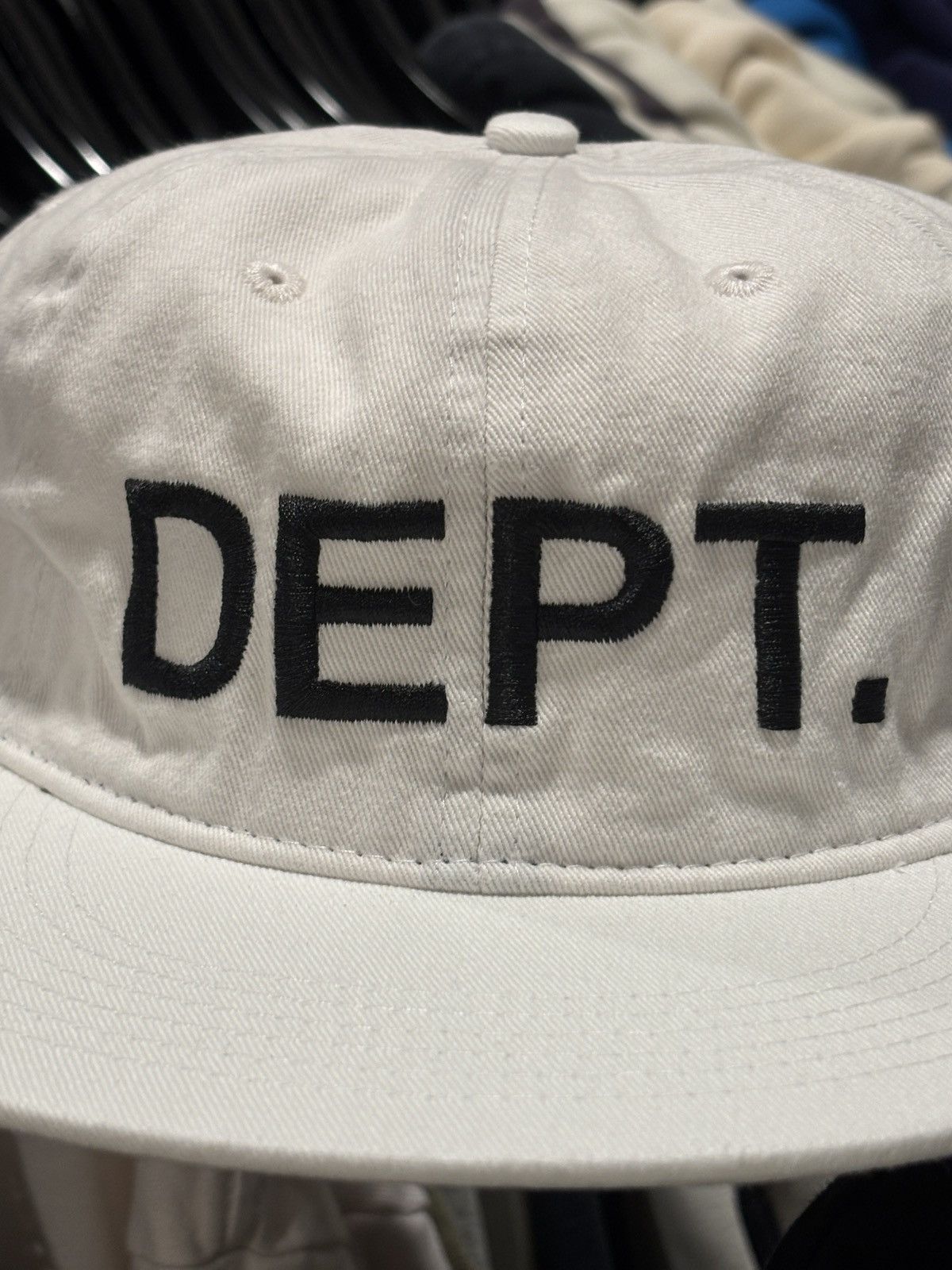 Gallery Dept. GALLERY DEPT | DEPT LOGO HAT Size ONE SIZE - 6 Thumbnail