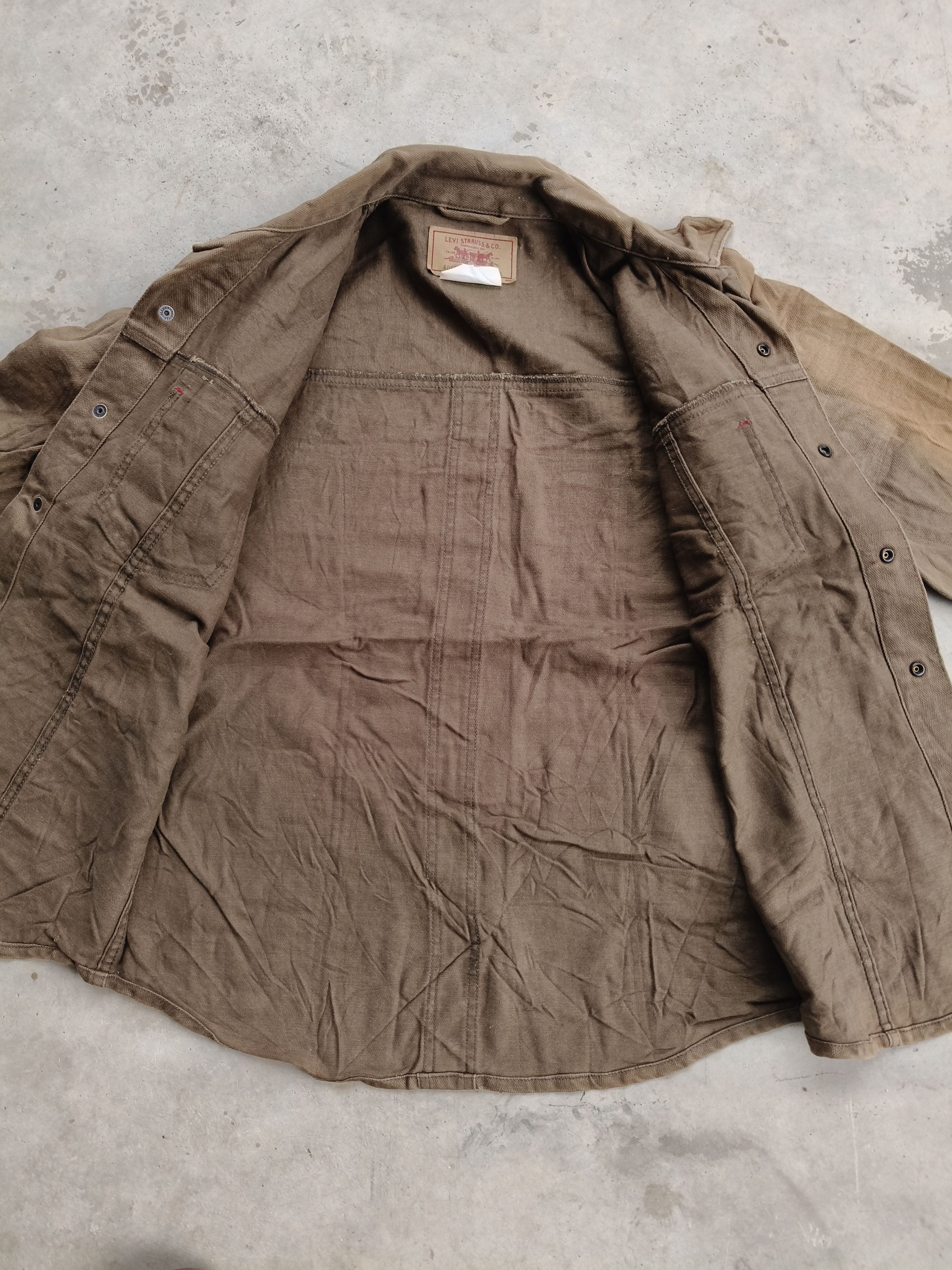 Levi's Levi's Denim Button jacket Sun Faded Size L / US 10 / IT 46 - 6 Thumbnail