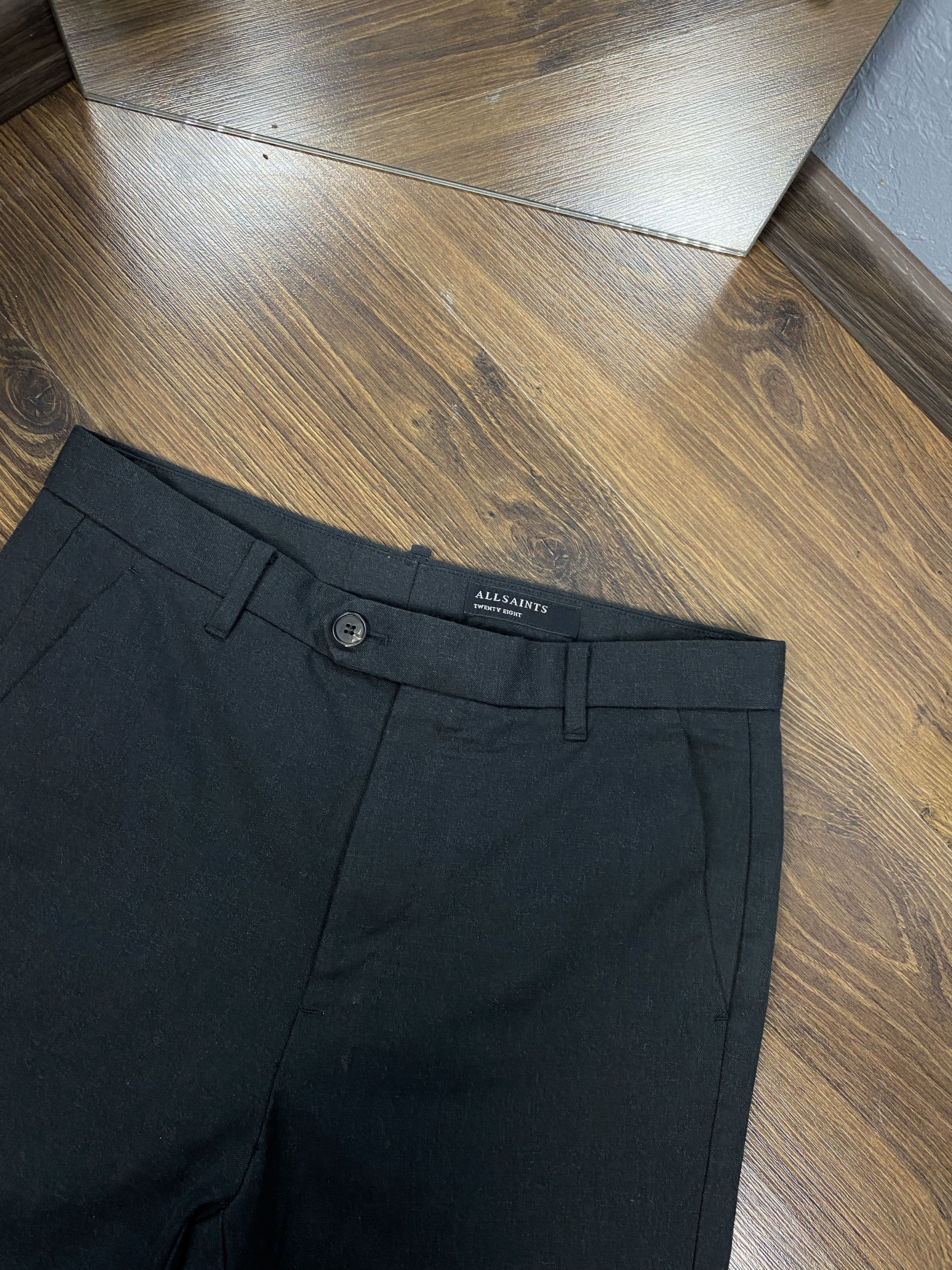Allsaints Allsaints Silas Trousers Classic Wool Chino Pants Size US 28 / EU 44 - 2 Thumbnail