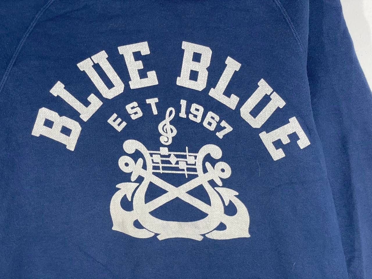 Other Vintage blue blue japan Japanese brand long hoodie size S Size S / US 4 / IT 40 - 5 Thumbnail