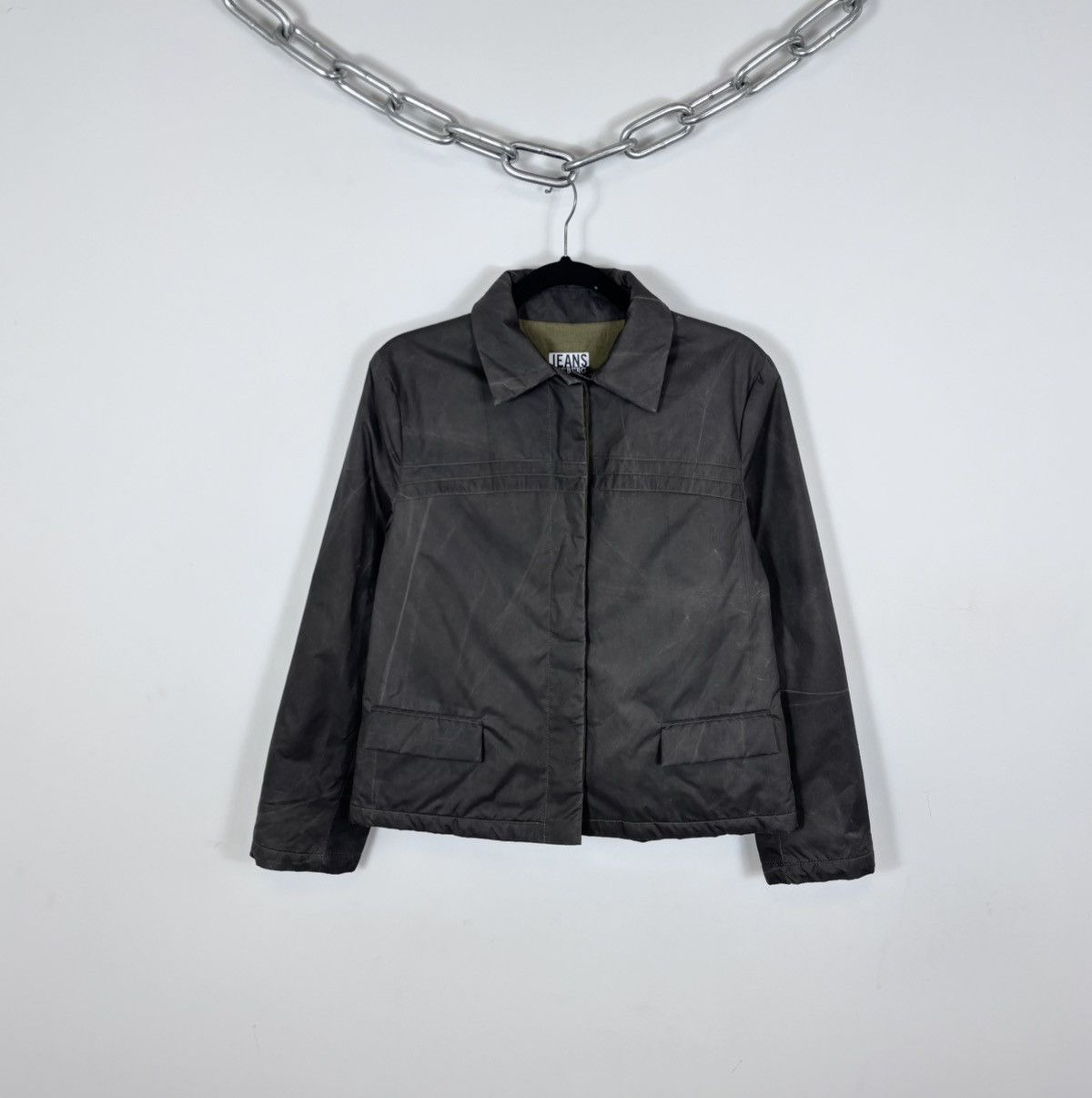 Iceberg Vintage Iceberg Women’s Stone Fade Structured Luxury Jacket Size M / US 6-8 / IT 42-44 - 1 Thumbnail