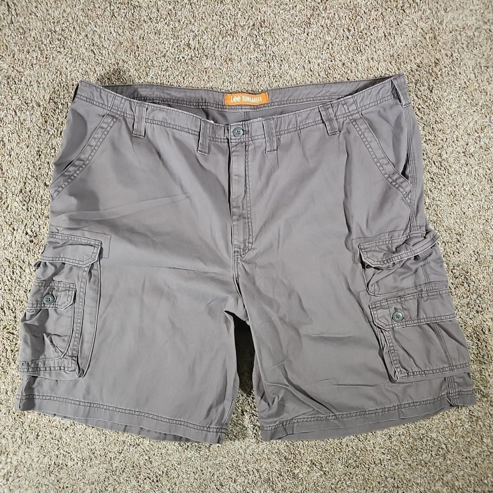 Lee Lee Dungarees Cargo Shorts Sz 50 Gray Utility Grunge Size US 44 / EU 60 - 1 Thumbnail