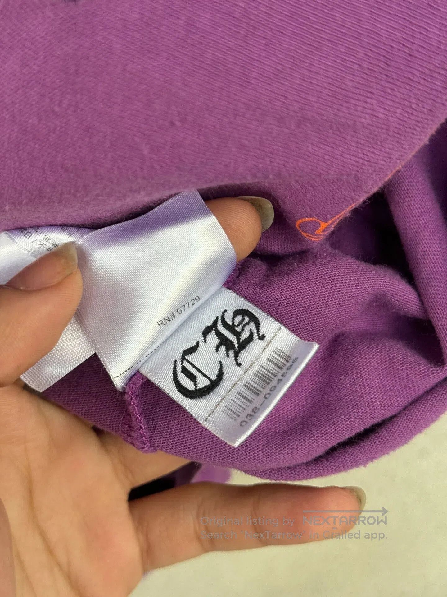 Chrome Hearts Chrome Hearts Mattyboy Purple Graffiti Tee. Size US M / EU 48-50 / 2 - 9 Thumbnail