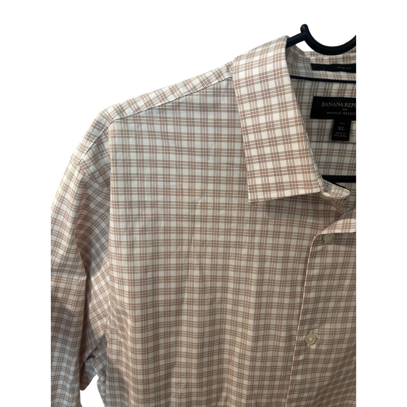 Banana Republic Banana Republic Slim Fit Wrinkle Resistant Dress Shirt XL Size US XL / EU 56 / 4 - 16 Thumbnail