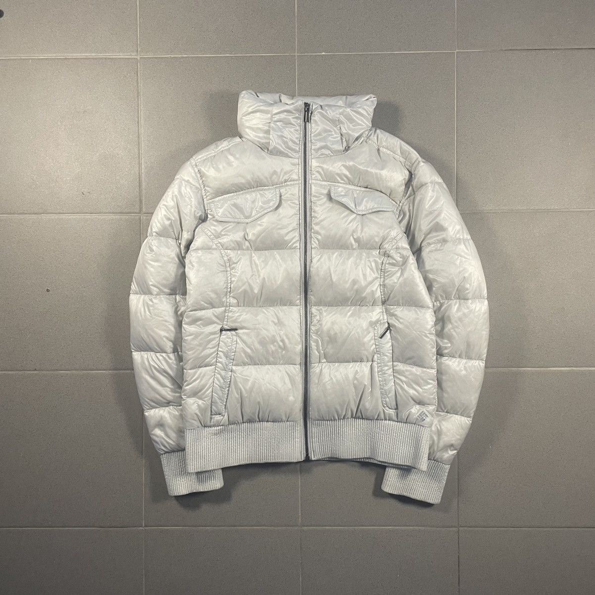 Columbia COLUMBIA Omni-Heat White Puffer Jacket removable hood M Size M / US 6-8 / IT 42-44 - 5 Thumbnail